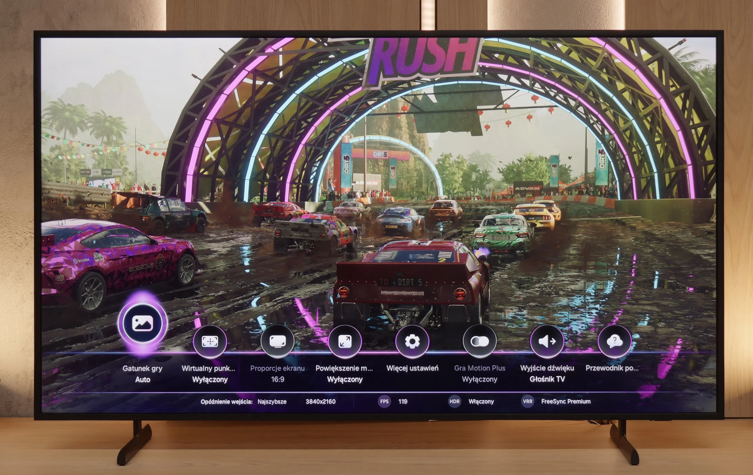 Test Samsung The Frame 2025 (LS03F) Funkcje dla graczy