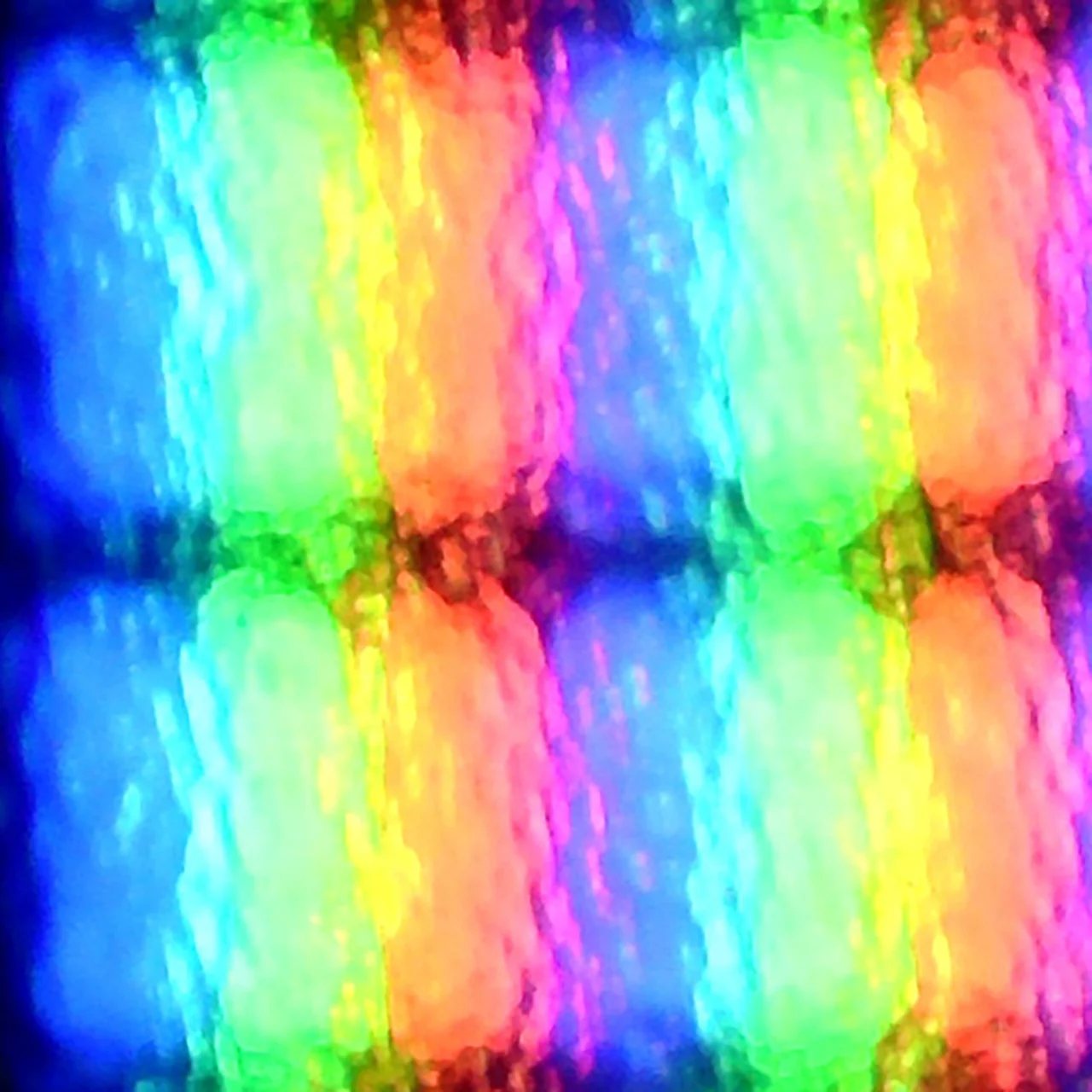 Test Samsung The Frame 2025 (LS03F) Szczegóły dotyczące matrycy