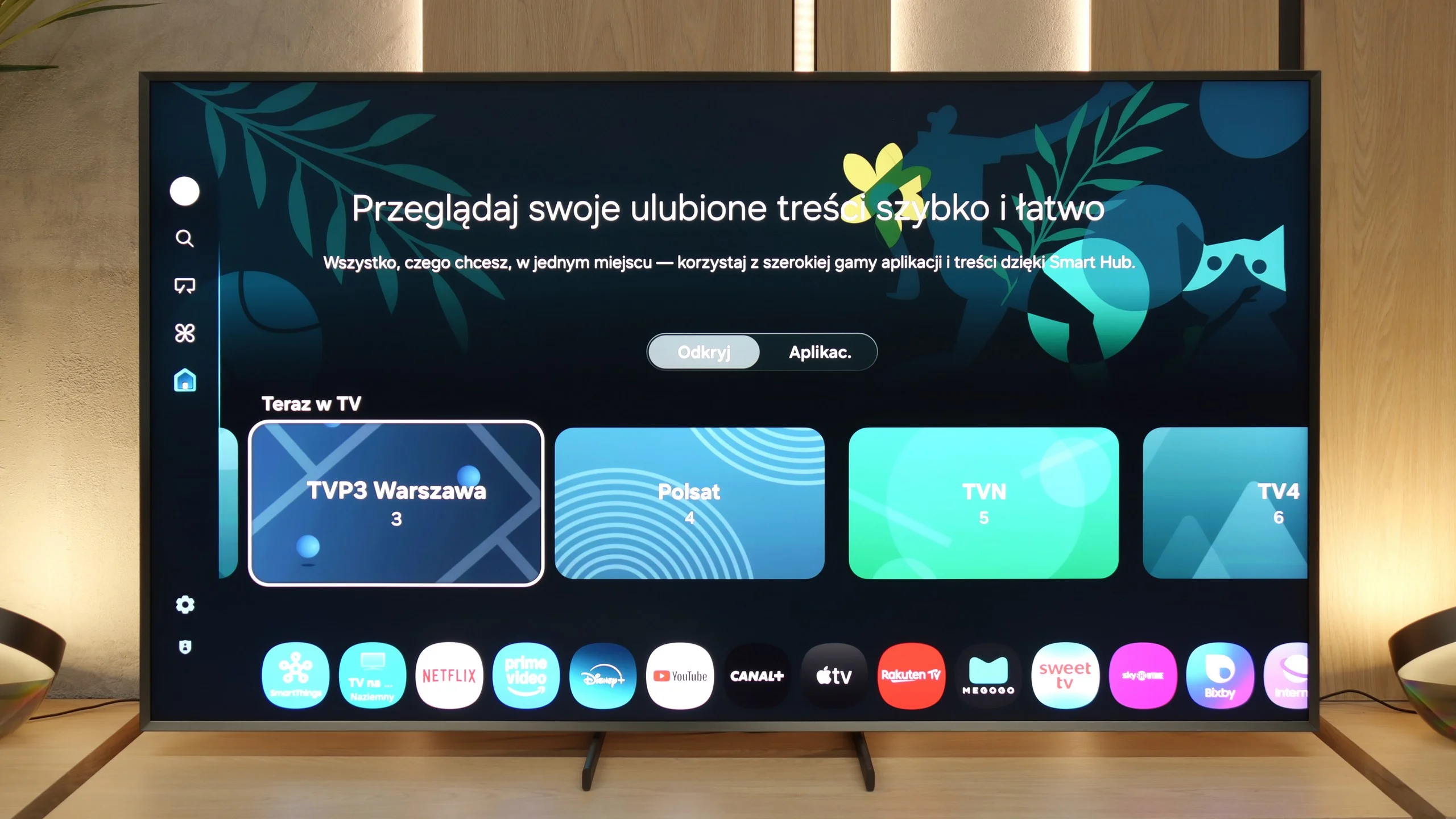Review Samsung QN900F Appearance of the TV