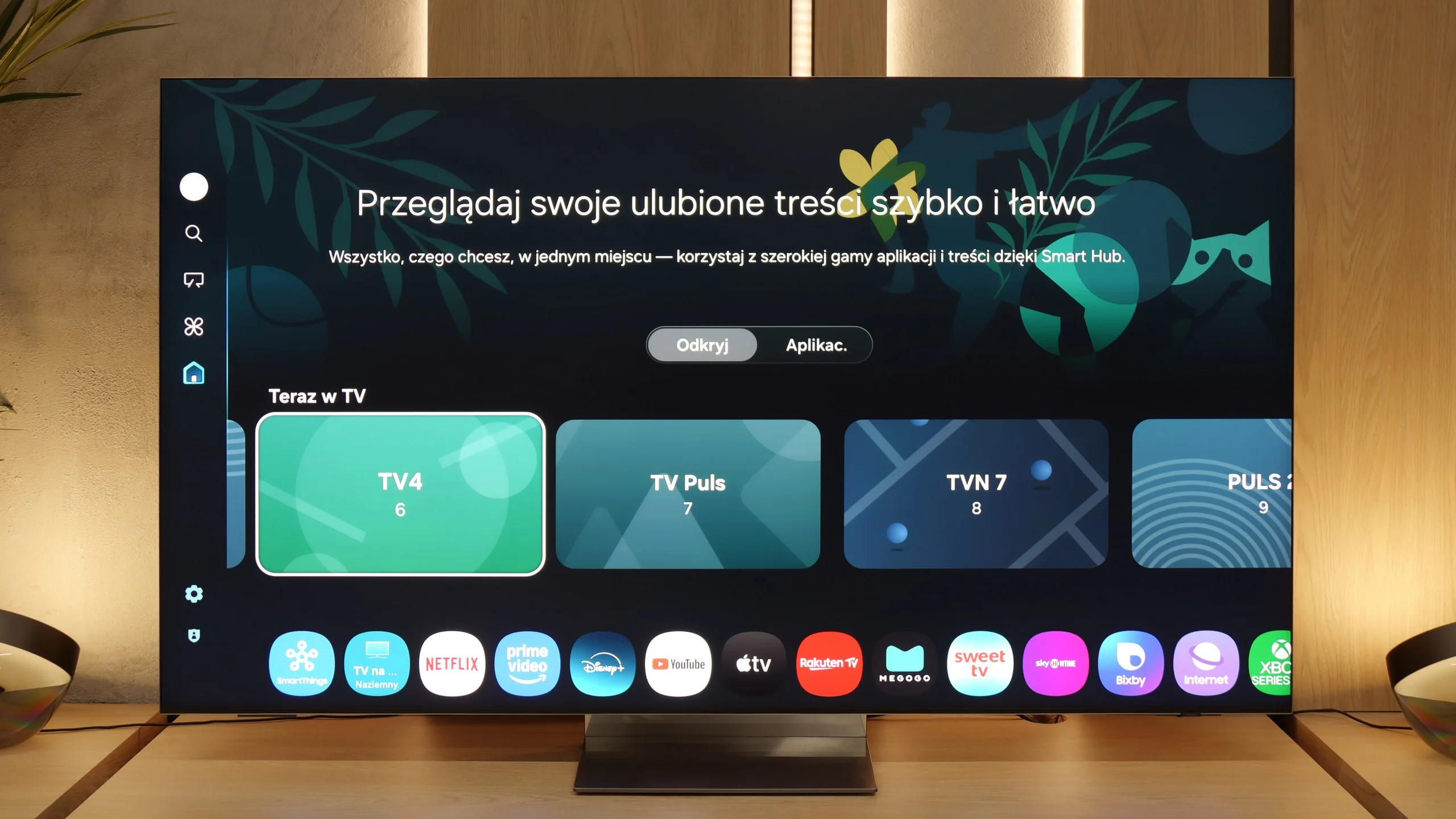 Test Samsung QN990F Wygląd telewizora
