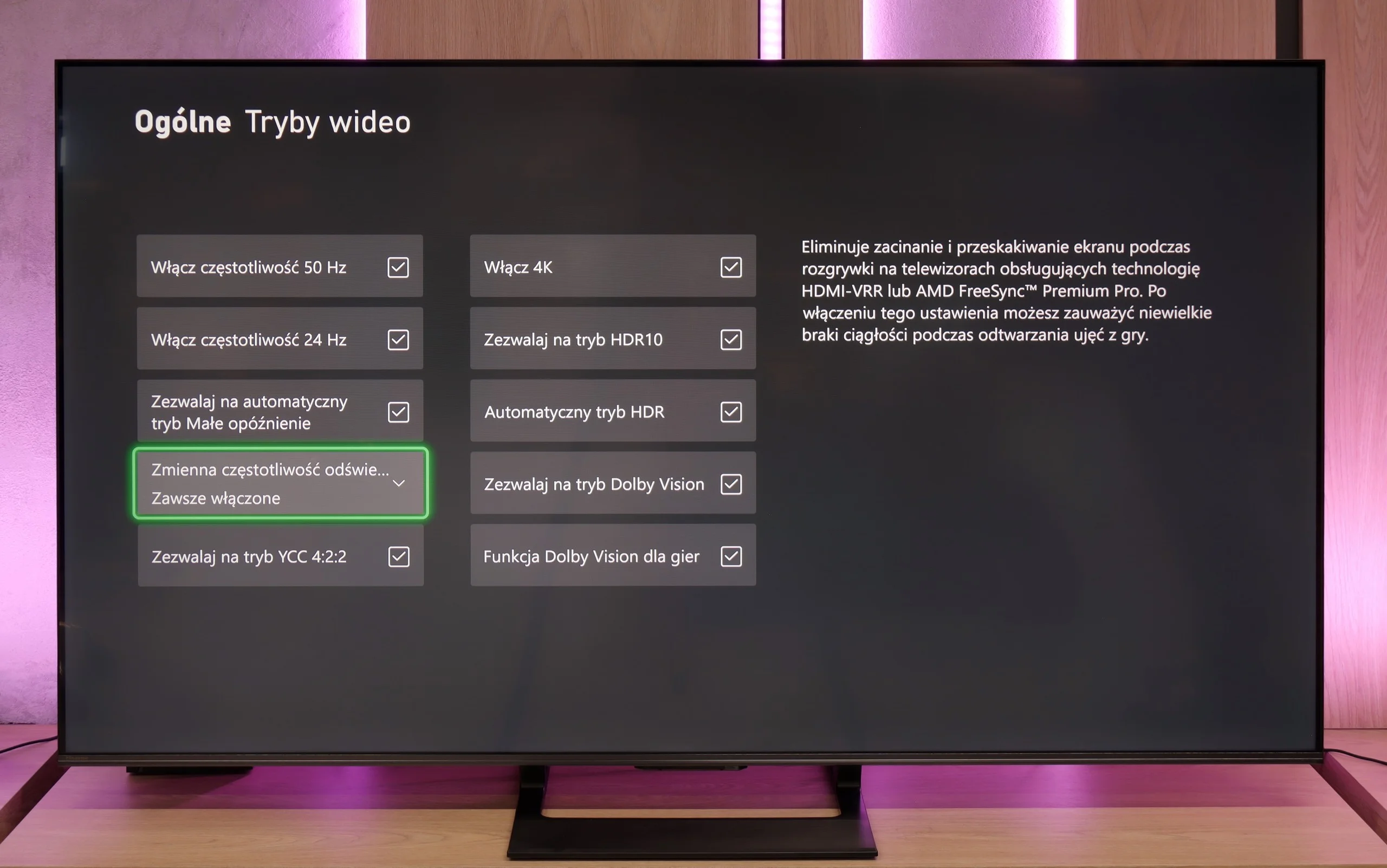Review Hisense U7Q Console compatibility and gaming features