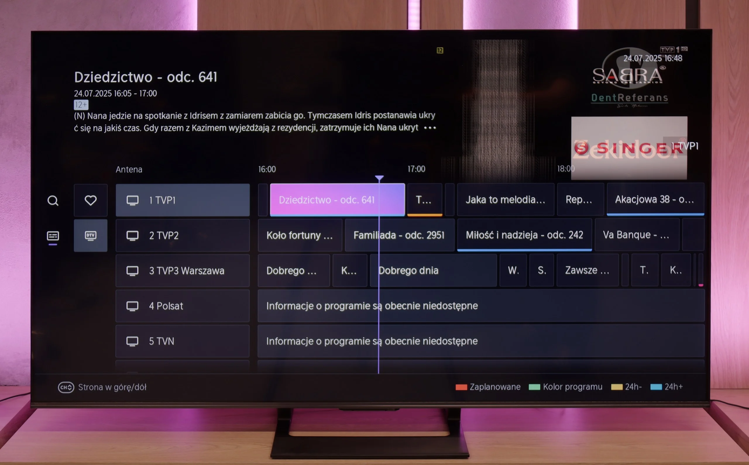 Review Hisense U7Q Appearance of the TV