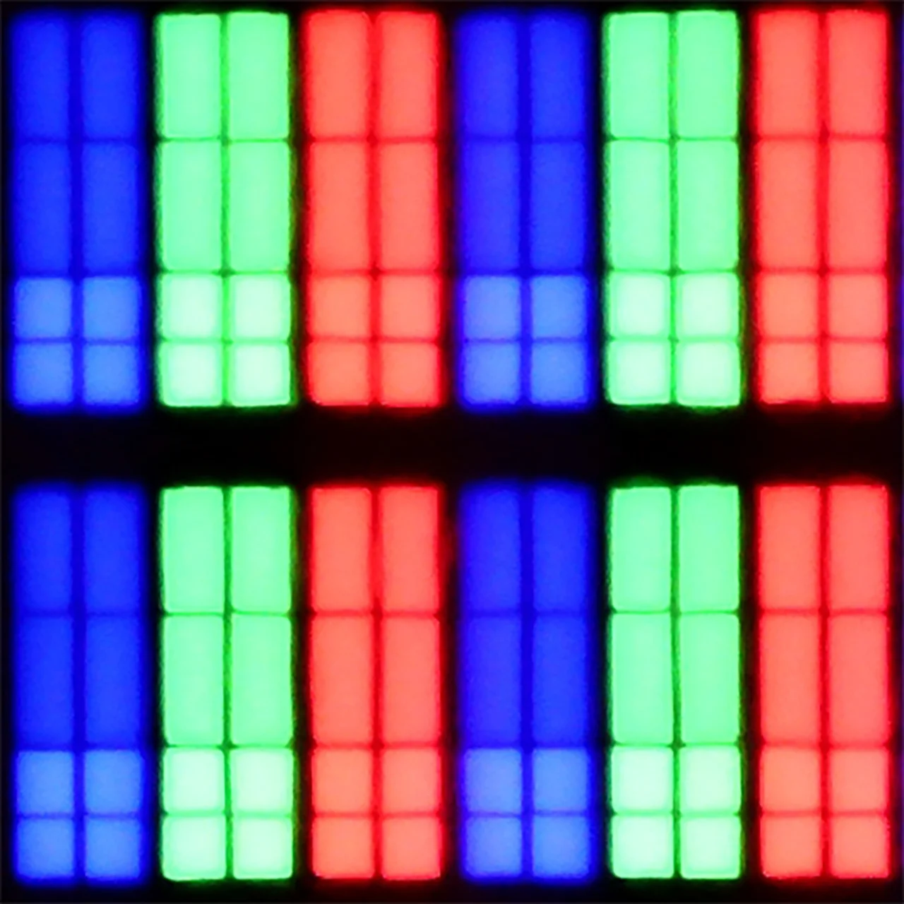 Review Hisense U7Q TV Panel details