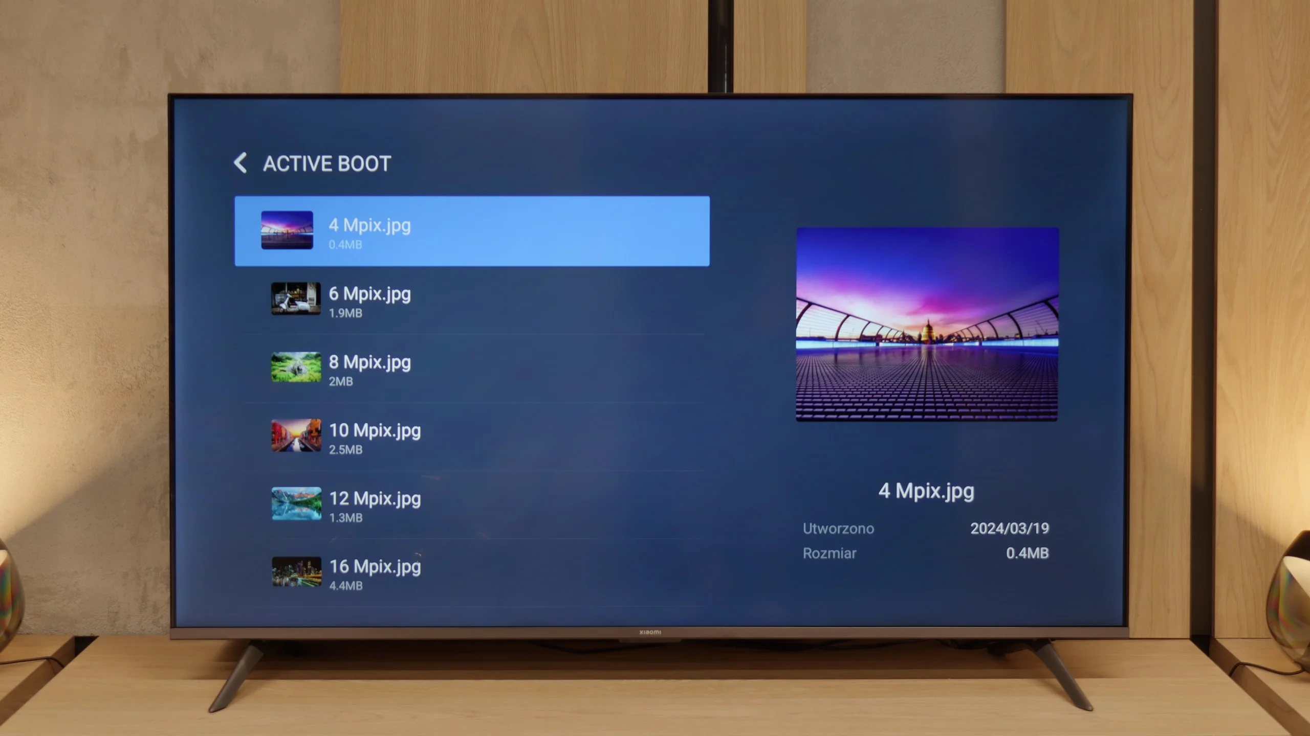 Test XIAOMI A PRO 2026 Wygląd telewizora