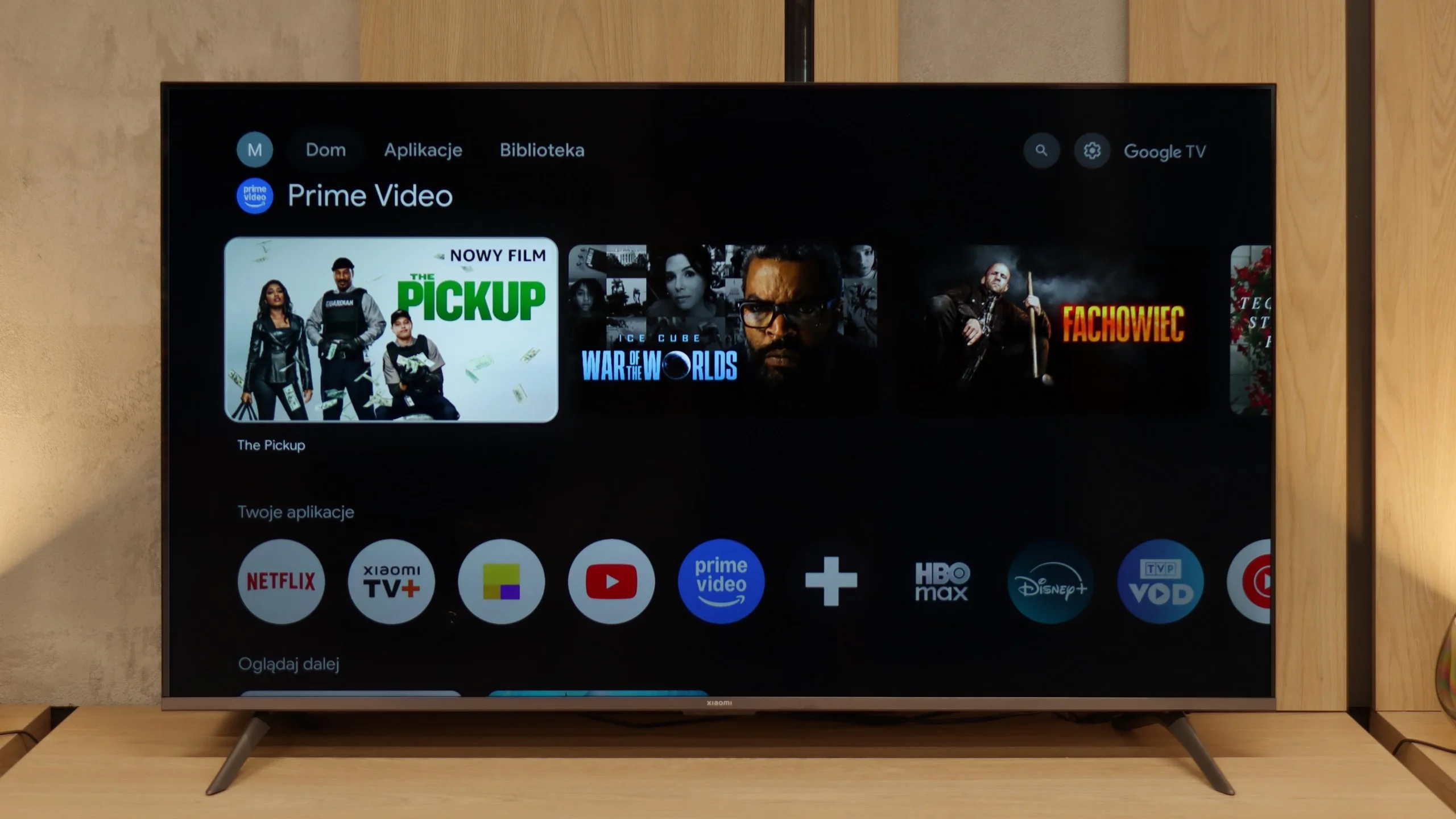 Test XIAOMI A PRO 2026 Wygląd telewizora