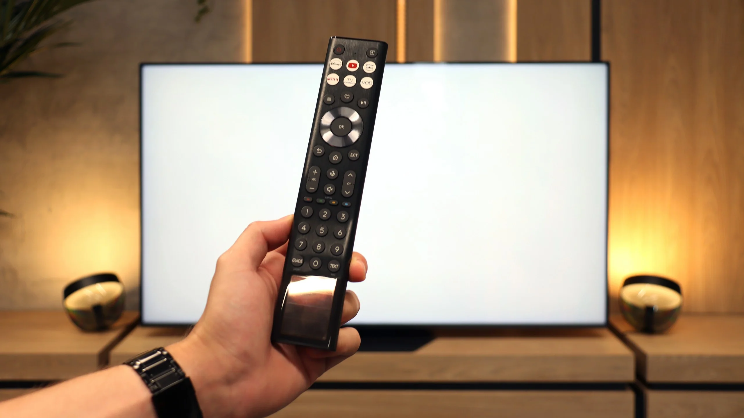Review Hisense U8Q Appearance of the TV