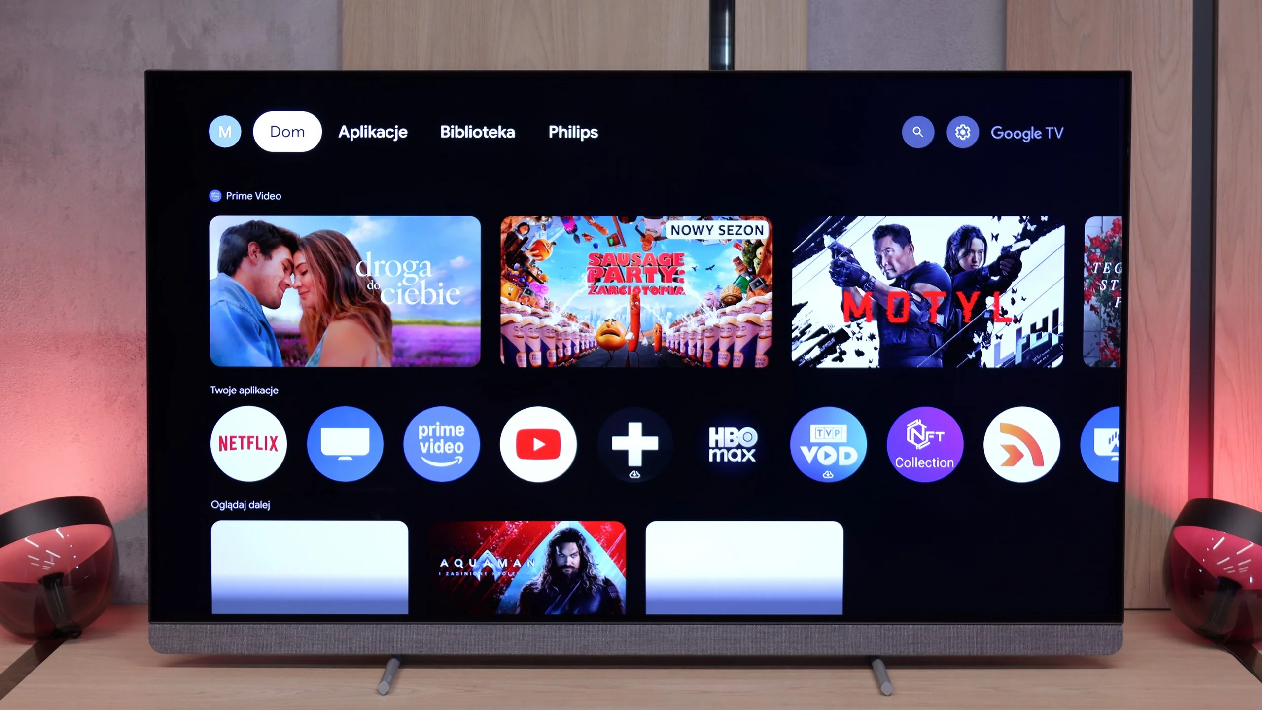 Test Philips OLED910 Wygląd telewizora