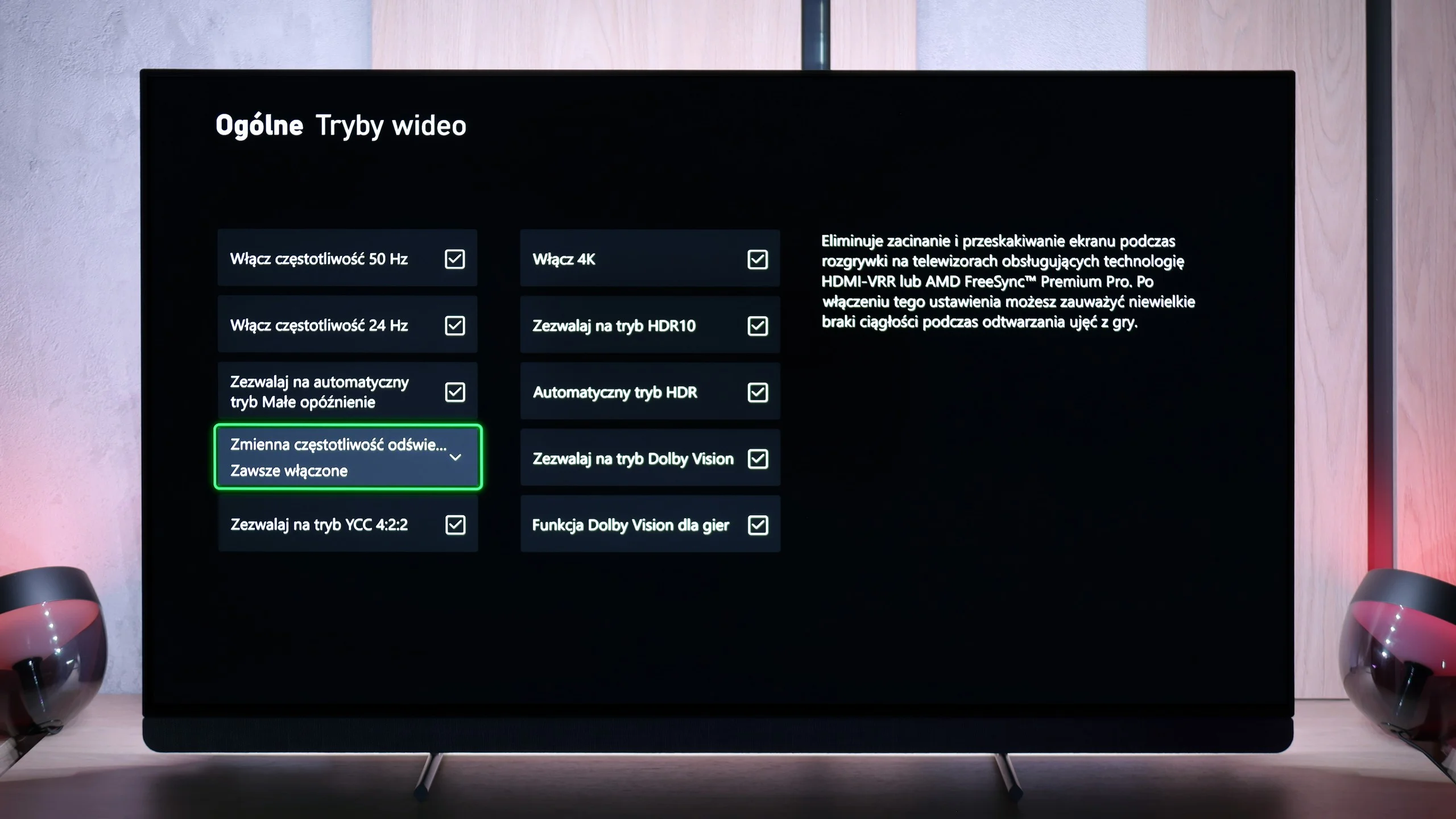Test Philips OLED910 Funkcje dla graczy