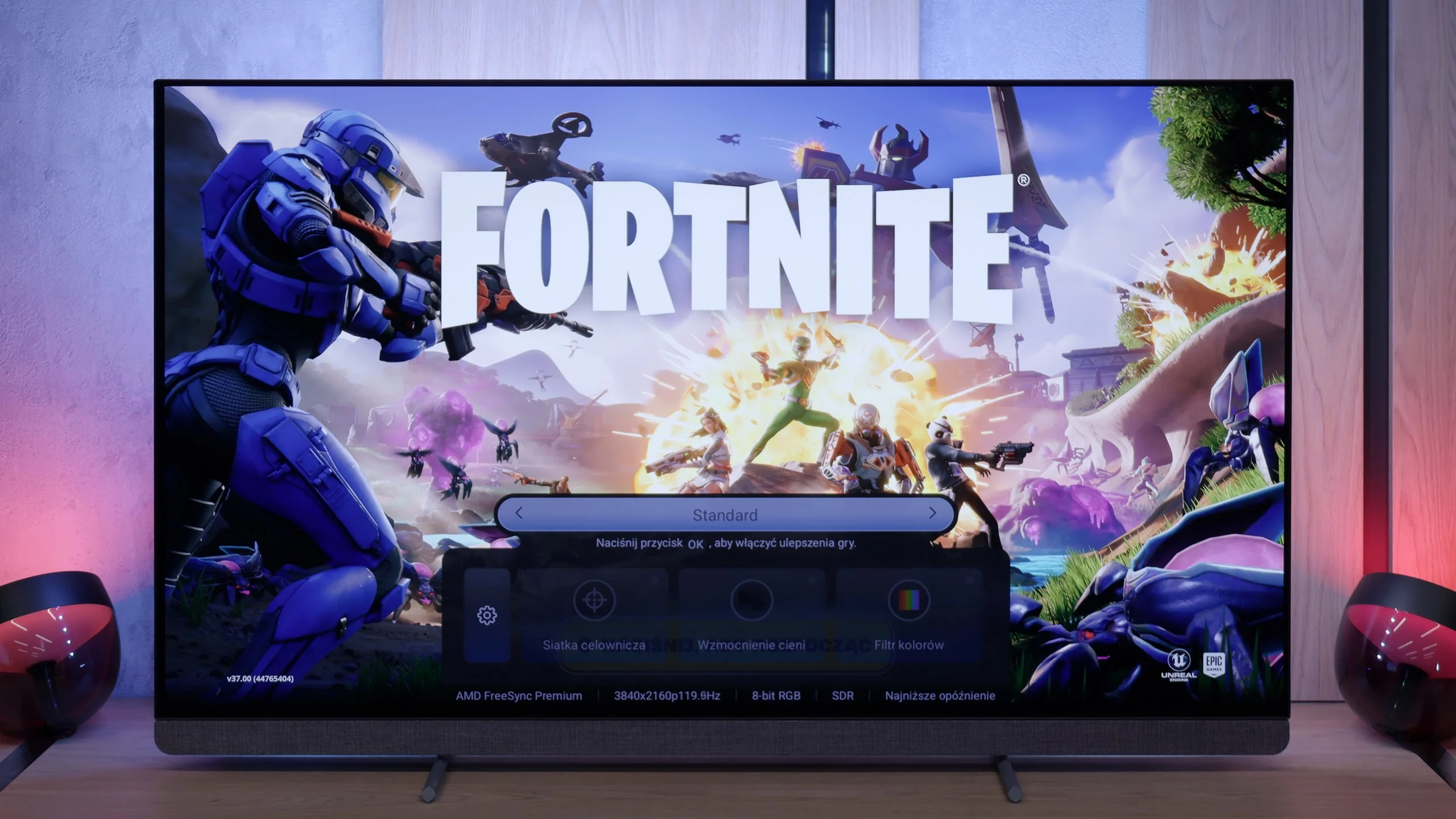 Test Philips OLED910 Funkcje dla graczy