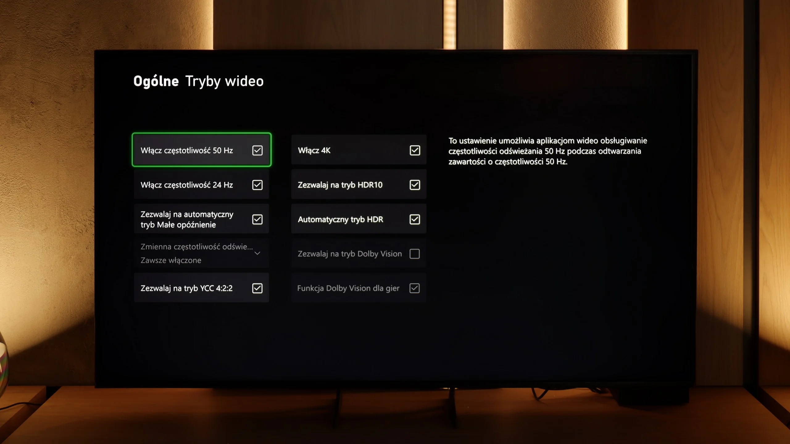 Test Samsung Q7F Funkcje dla graczy