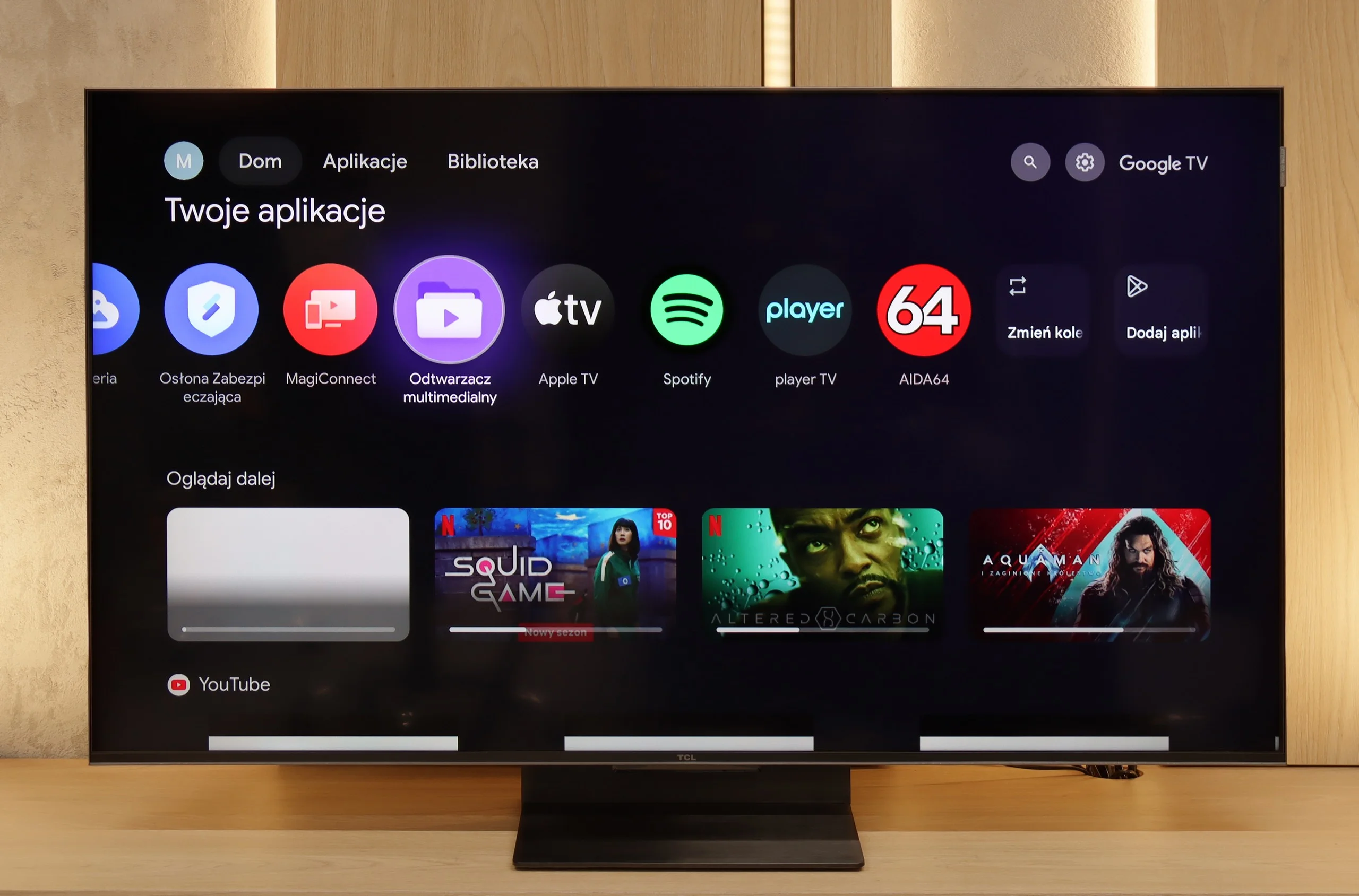 Test TCL C7K / QM7K 55"-85" Wygląd telewizora