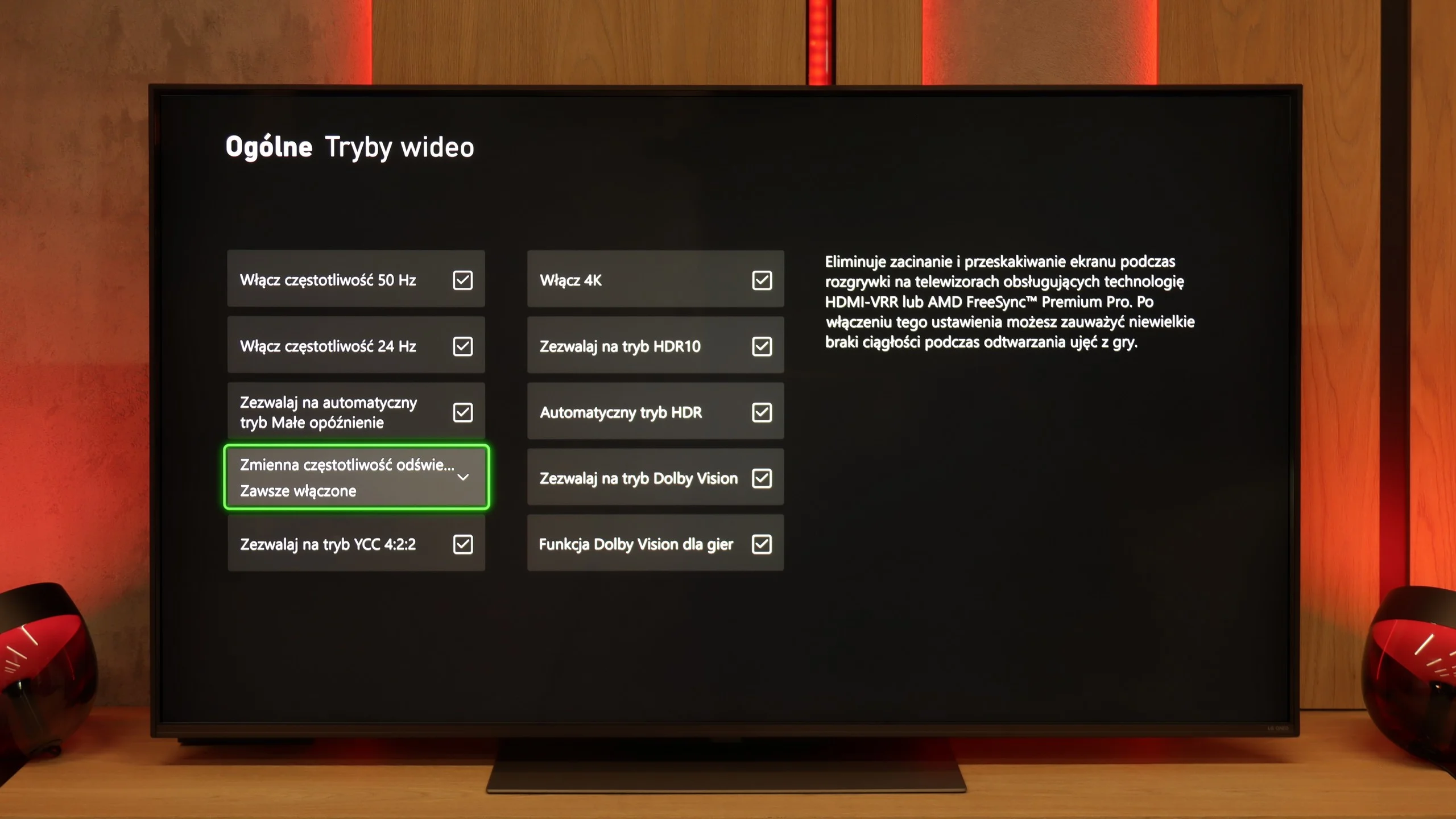 Review LG QNED86A / QNED85A / QNED87A Console compatibility and gaming features