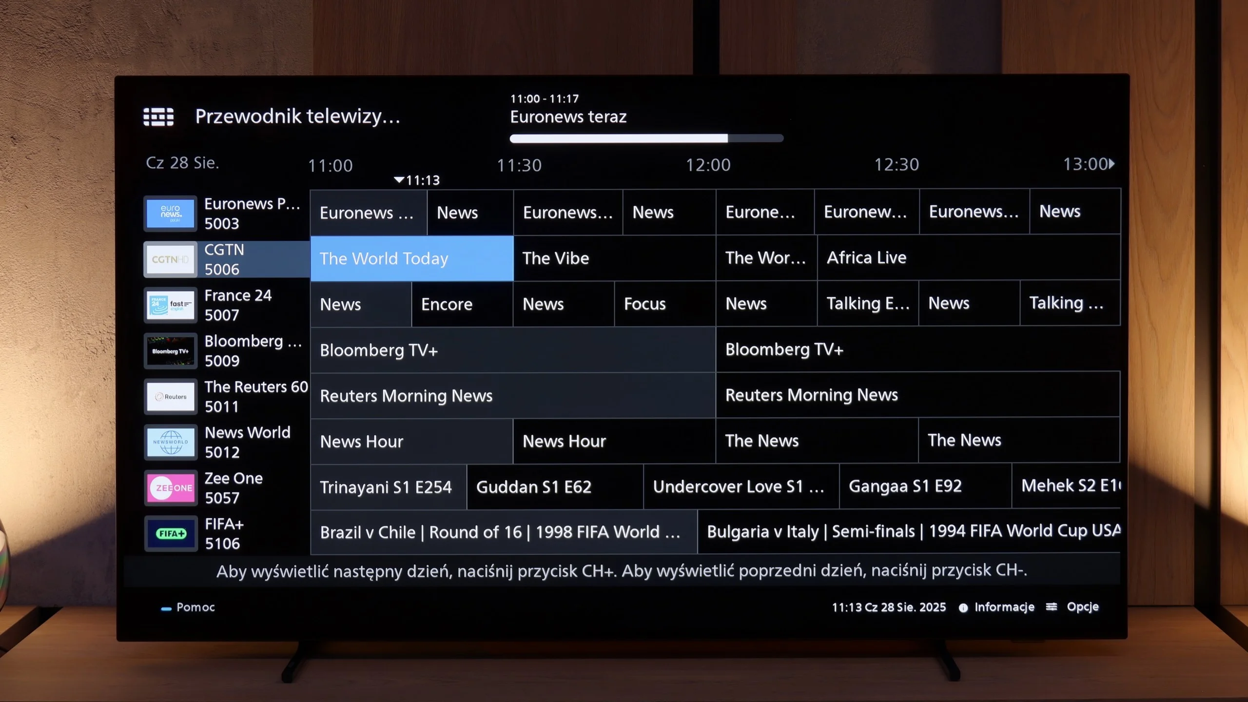 Review Philips OLED770 Appearance of the TV