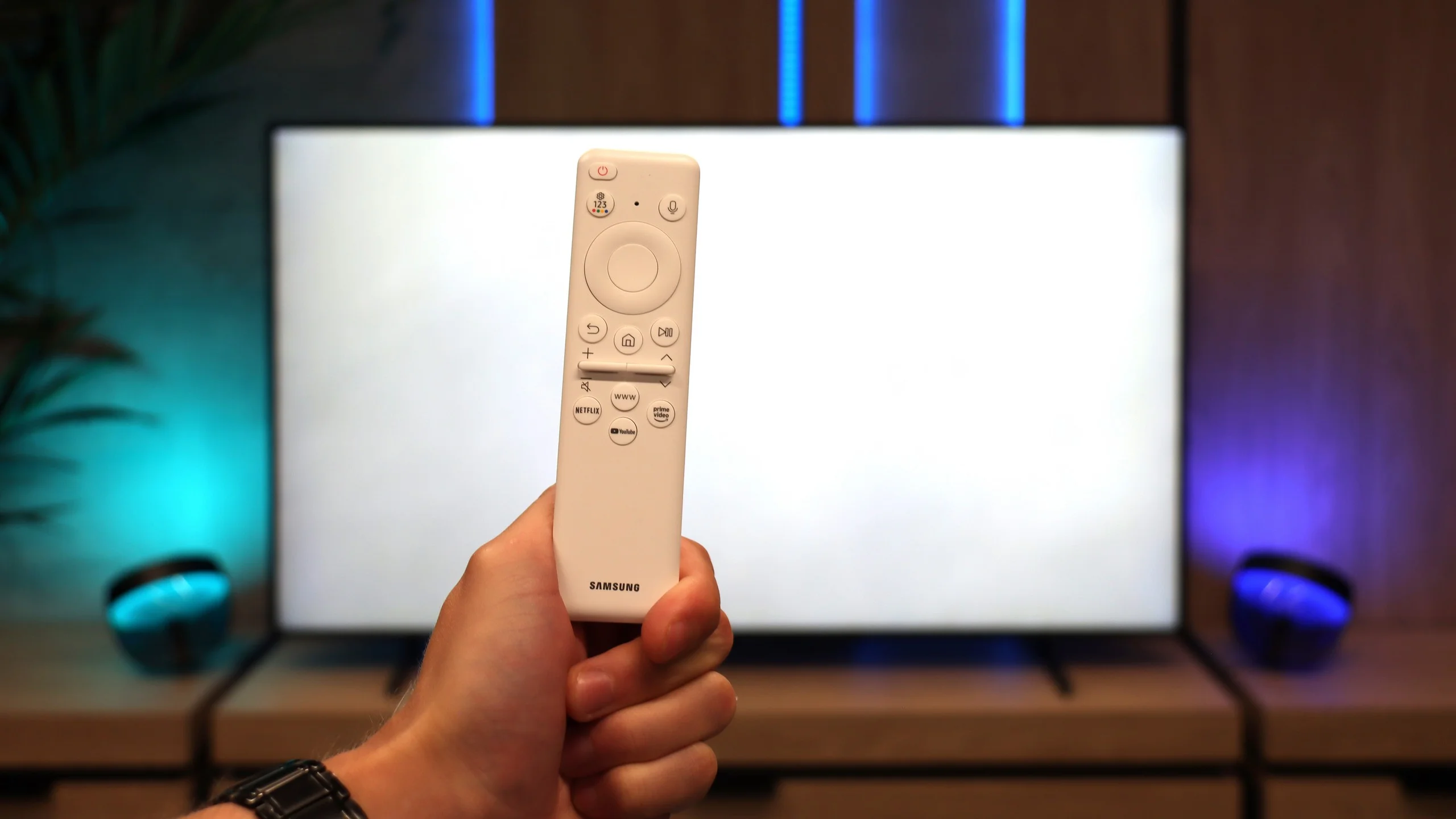 Review Samsung The Frame Pro Appearance of the TV