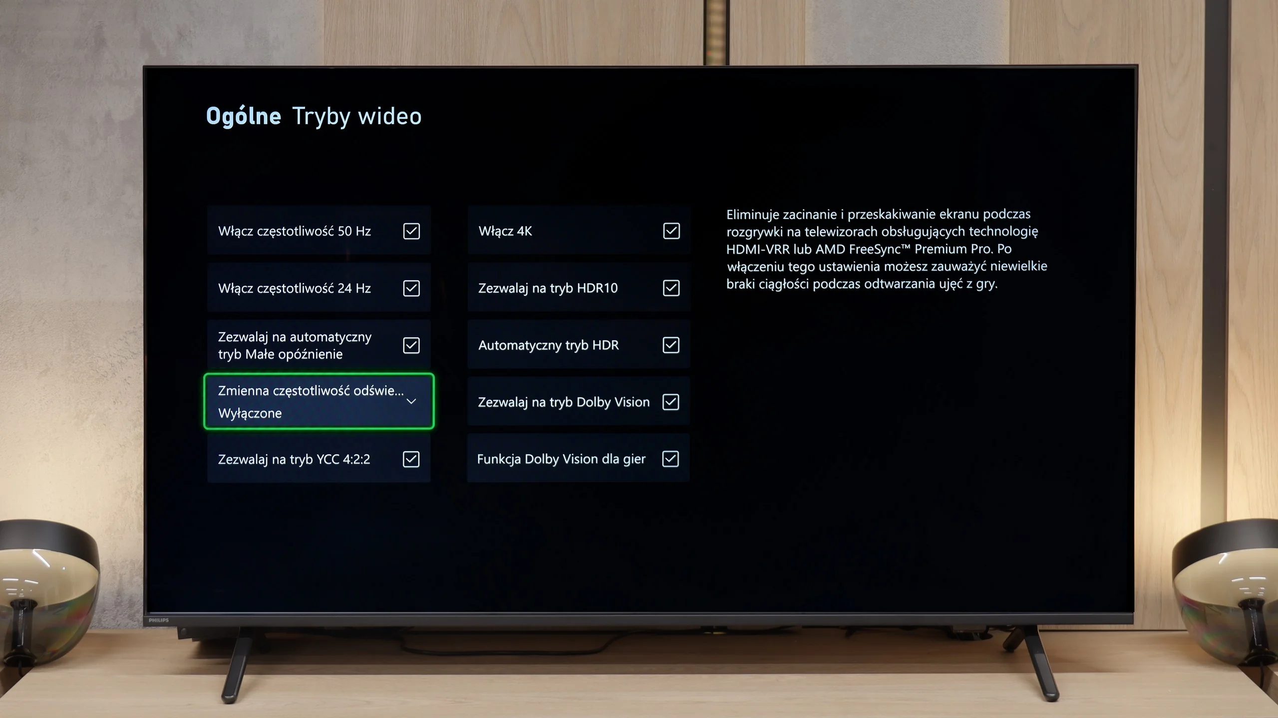 Test PHILIPS MLED920 / MLED910 Funkcje dla graczy
