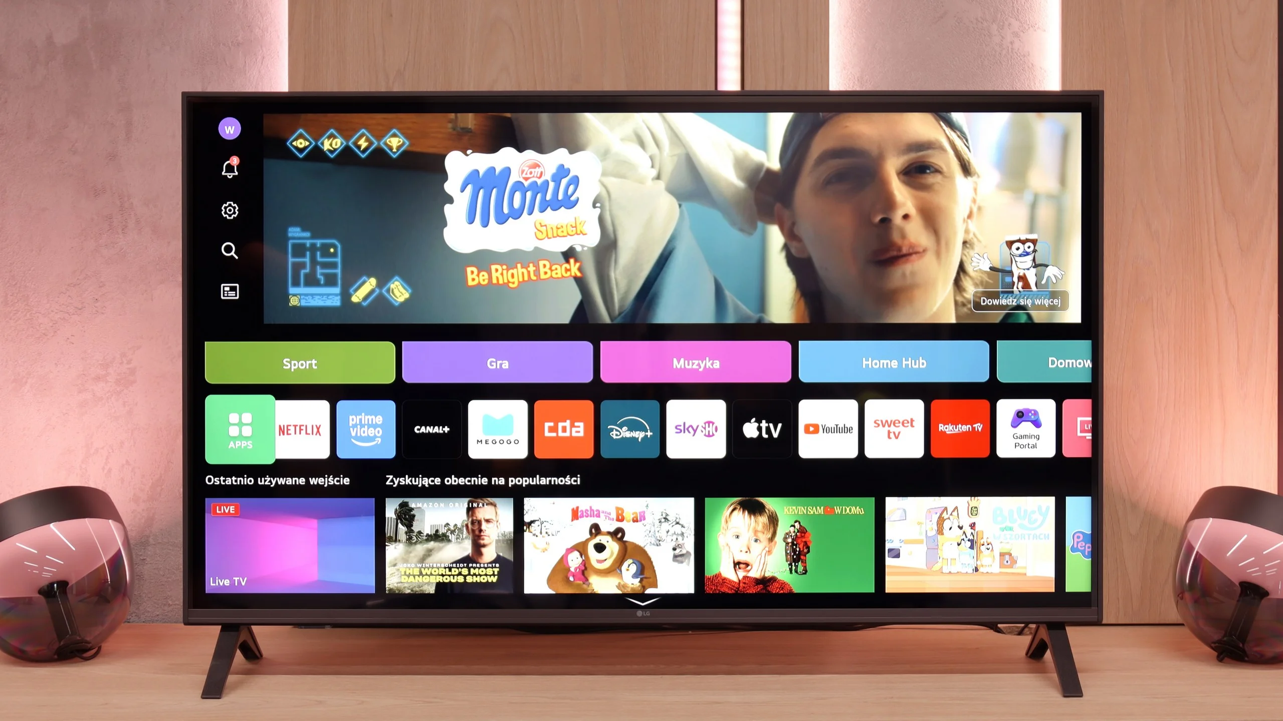 Review LG UA75006LA (VA) TV features