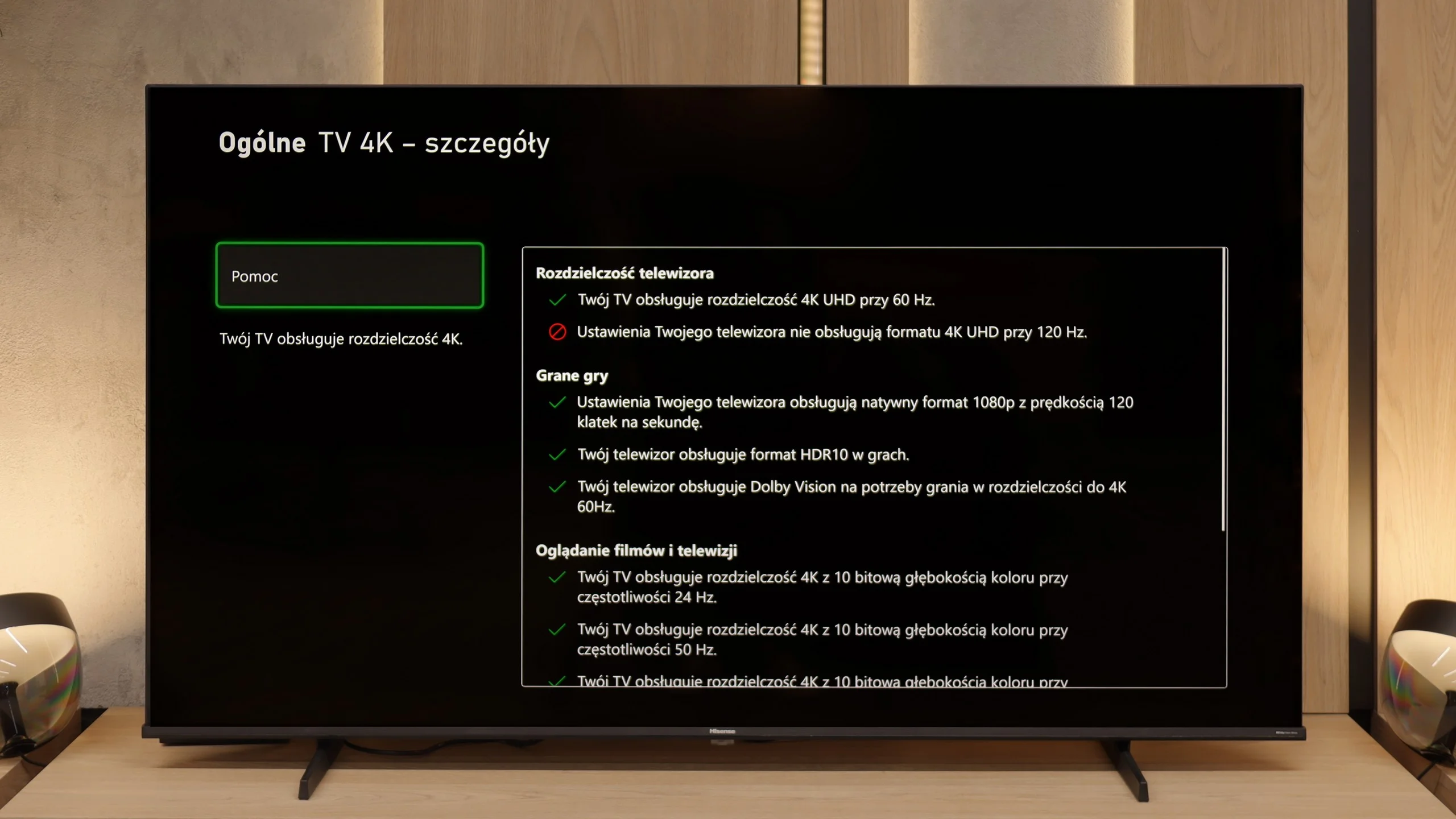 Review Hisense E7Q / E79Q Console compatibility and gaming features