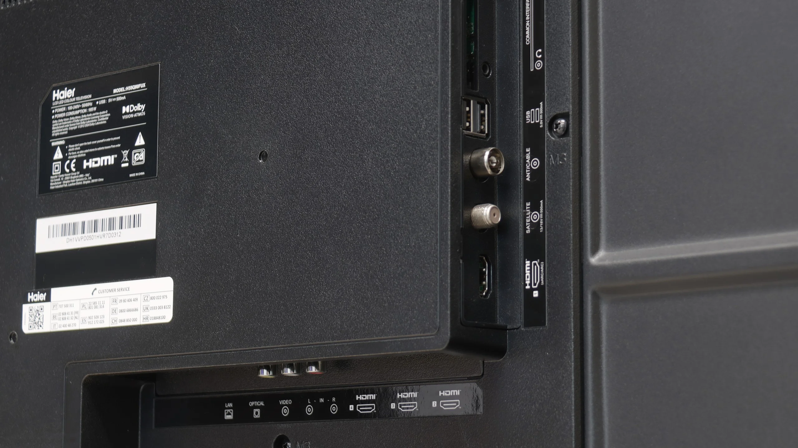 Test Haier Q80FUX Funkcje telewizora