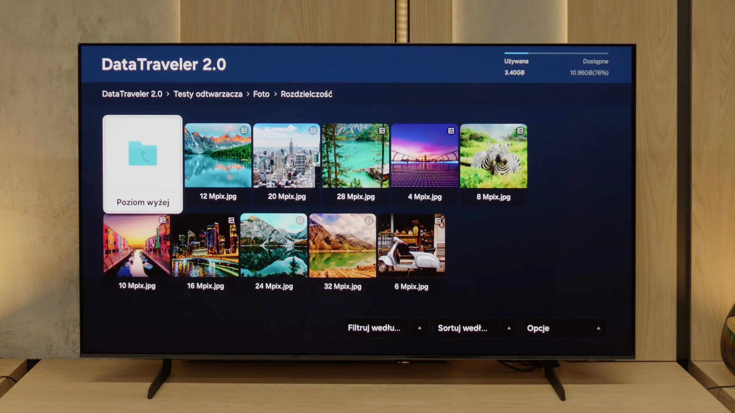 Test Samsung OLED S85F (WOLED) Wygląd telewizora