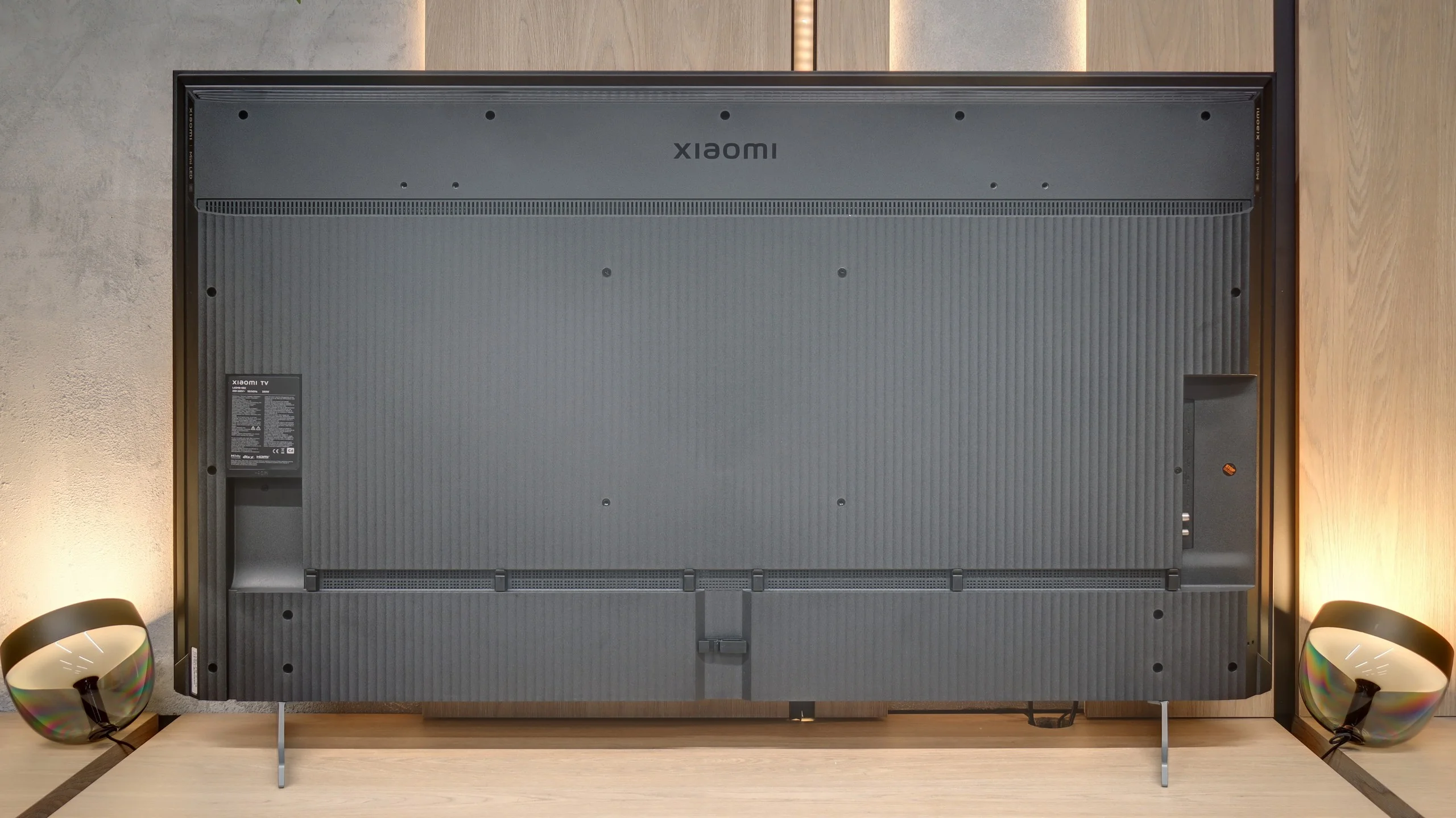 Review Xiaomi S Pro 2026 Appearance of the TV
