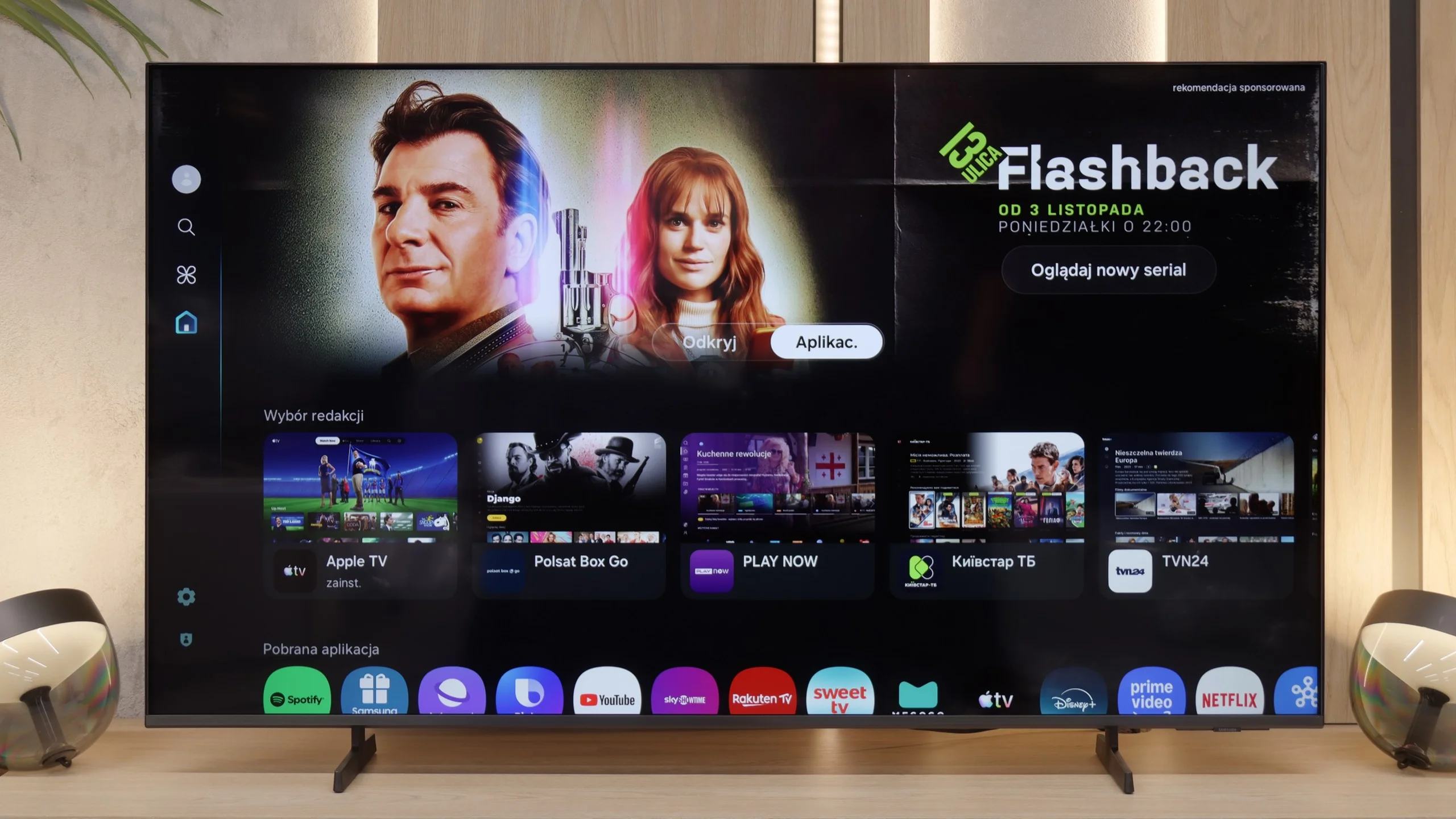 Test Samsung Q6F (IPS) Funkcje telewizora