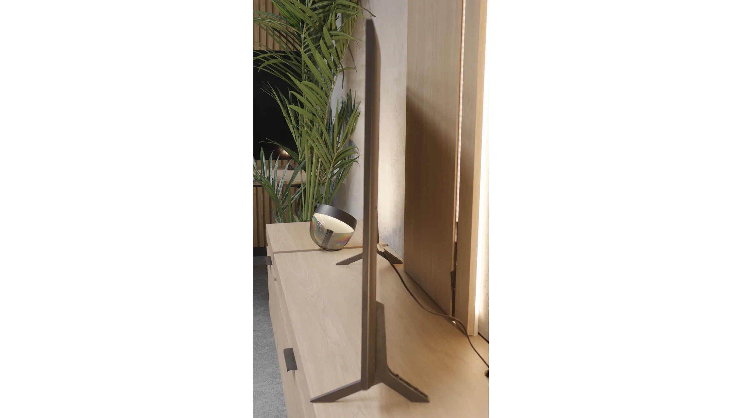 Test LG QNED80A6A (IPS) Wygląd telewizora