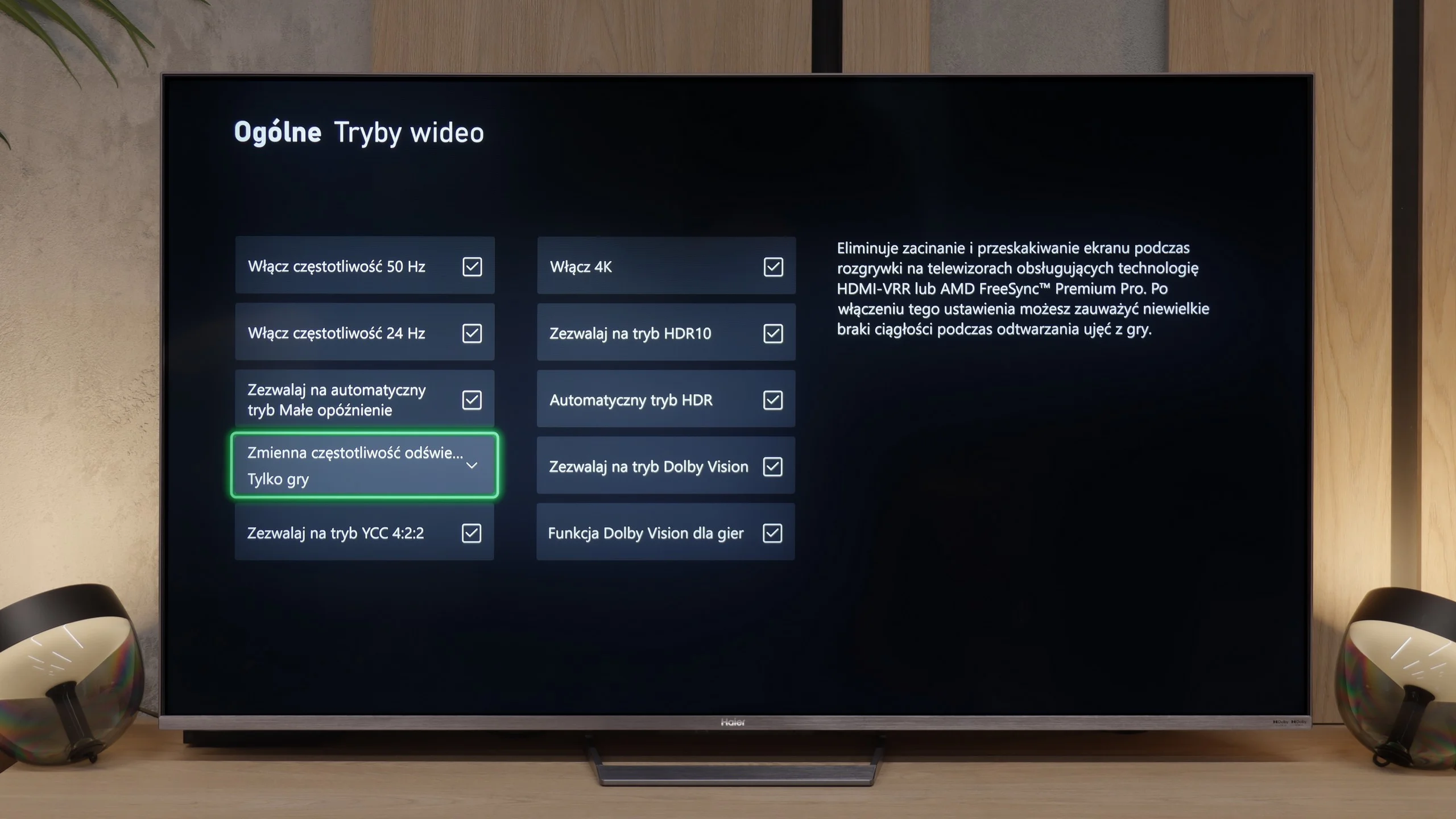 Review Haier M90E Console compatibility and gaming features