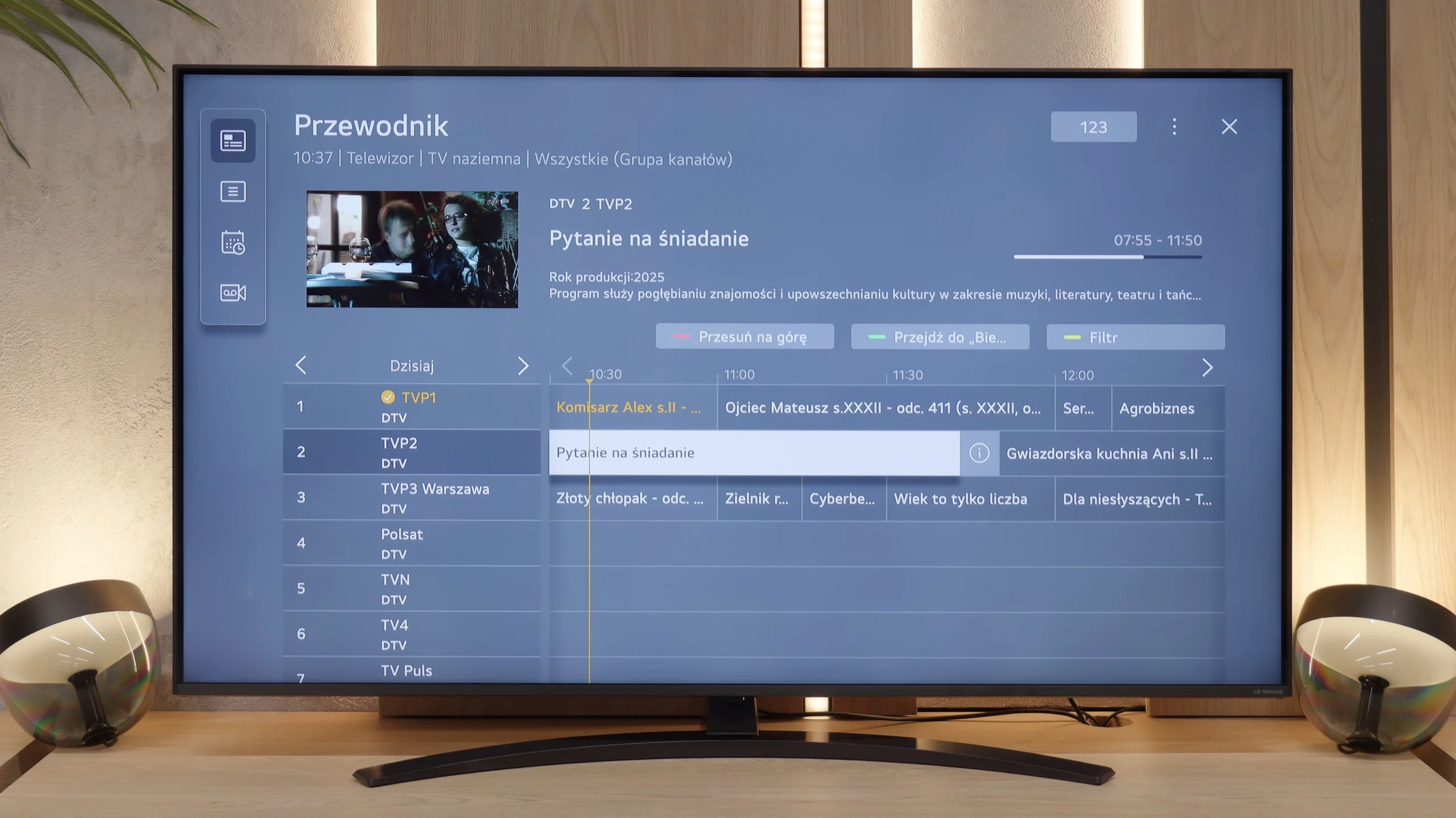 Review LG NANO81A / NANO80A  Appearance of the TV