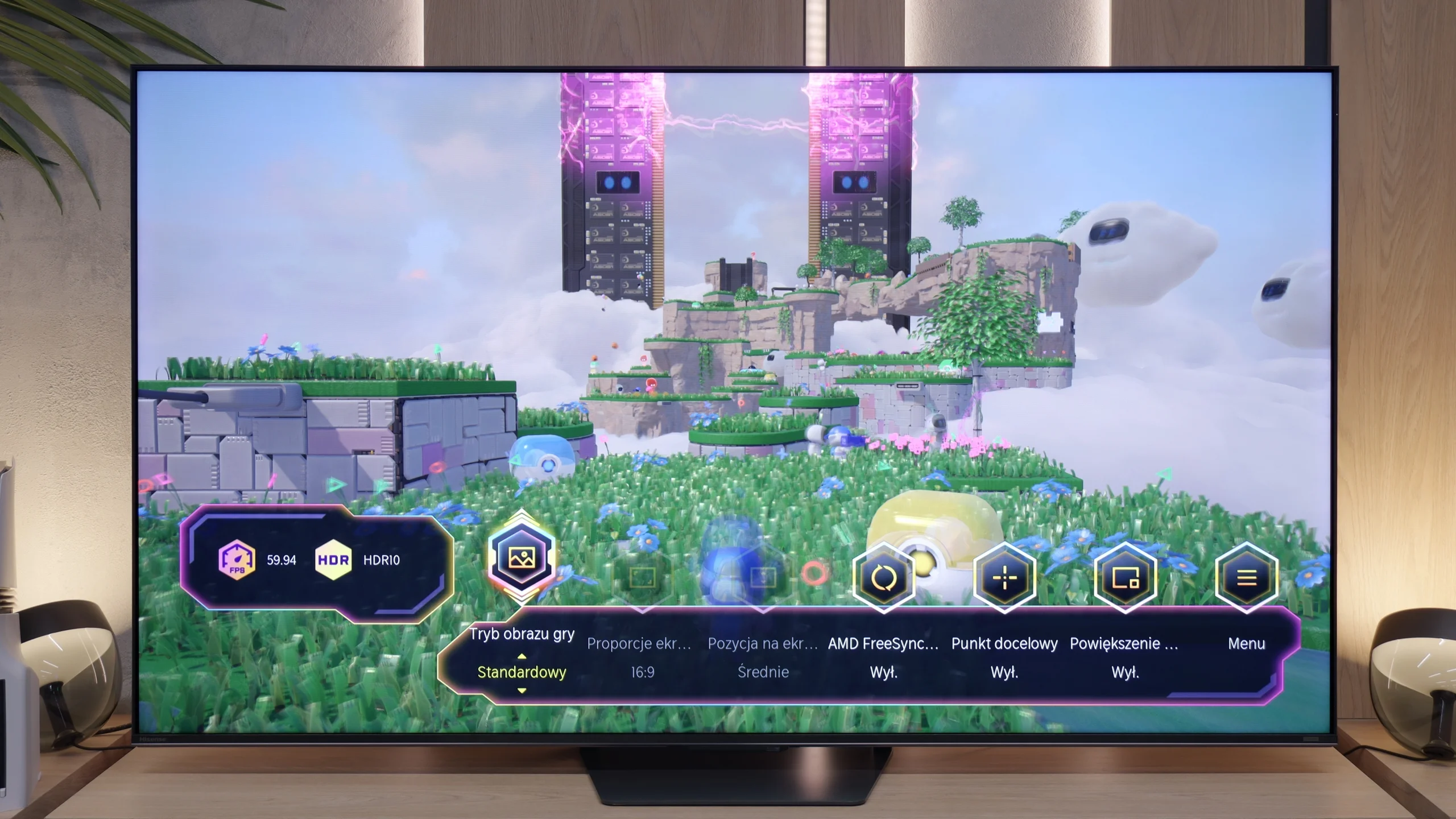 Test Hisense U7S Pro Funkcje dla graczy