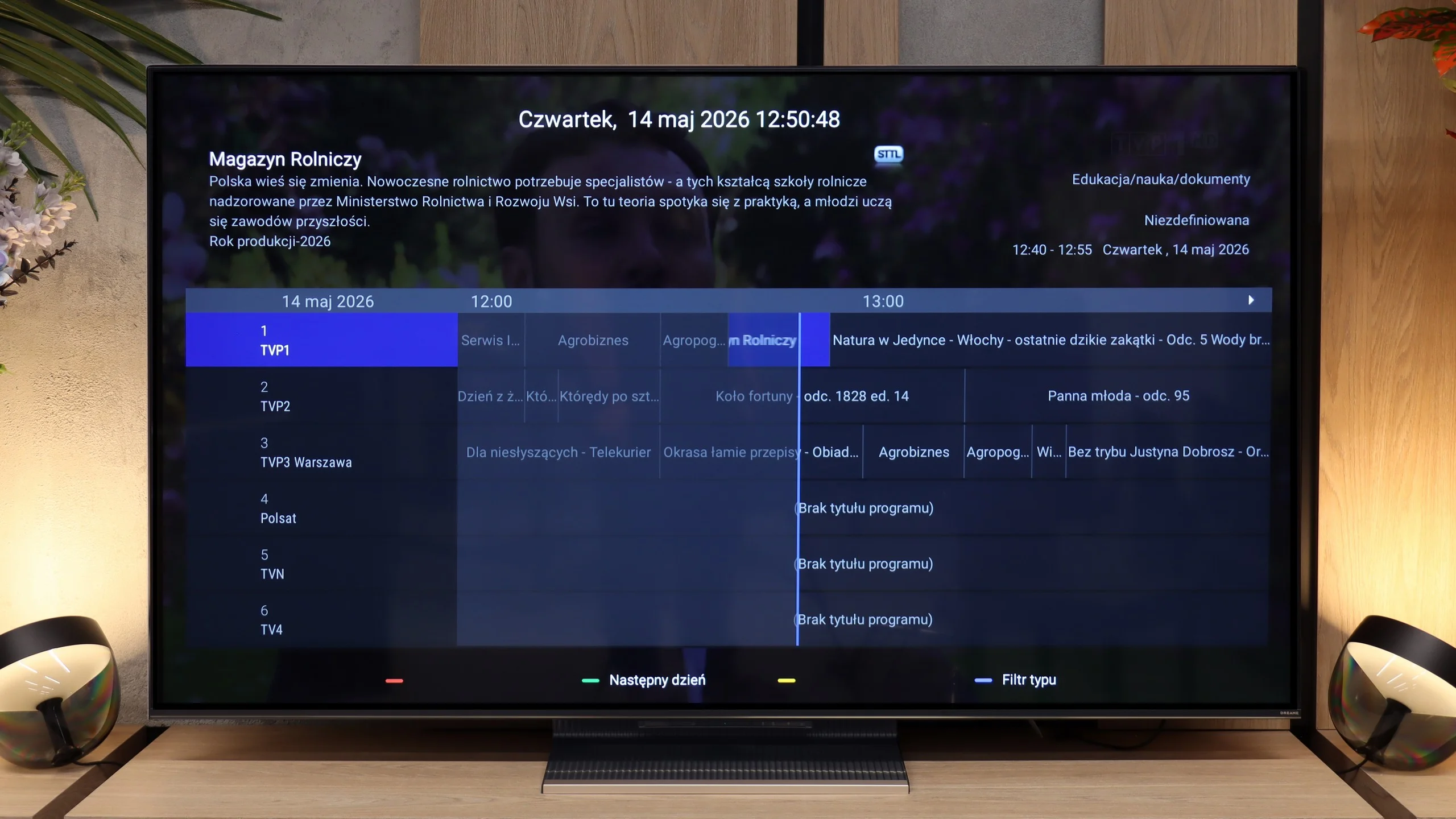 Review Dreame S100 Appearance of the TV