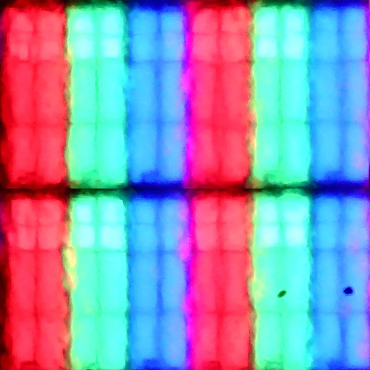 Review Samsung R95H Micro RGB  TV Panel details