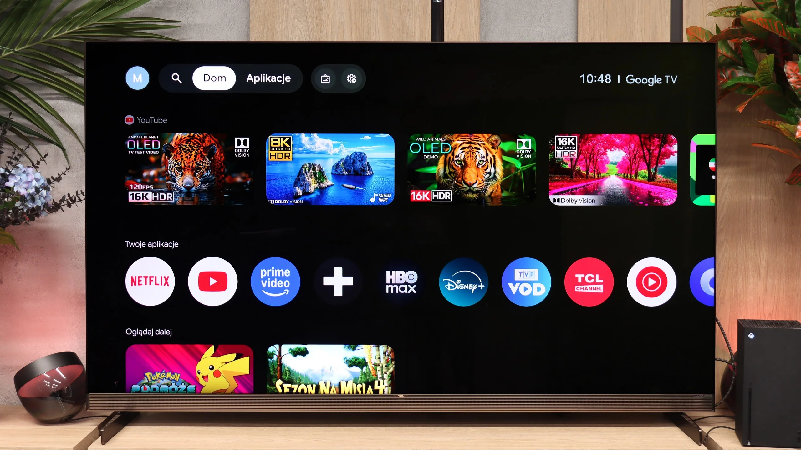 Review TCL X11L TV features