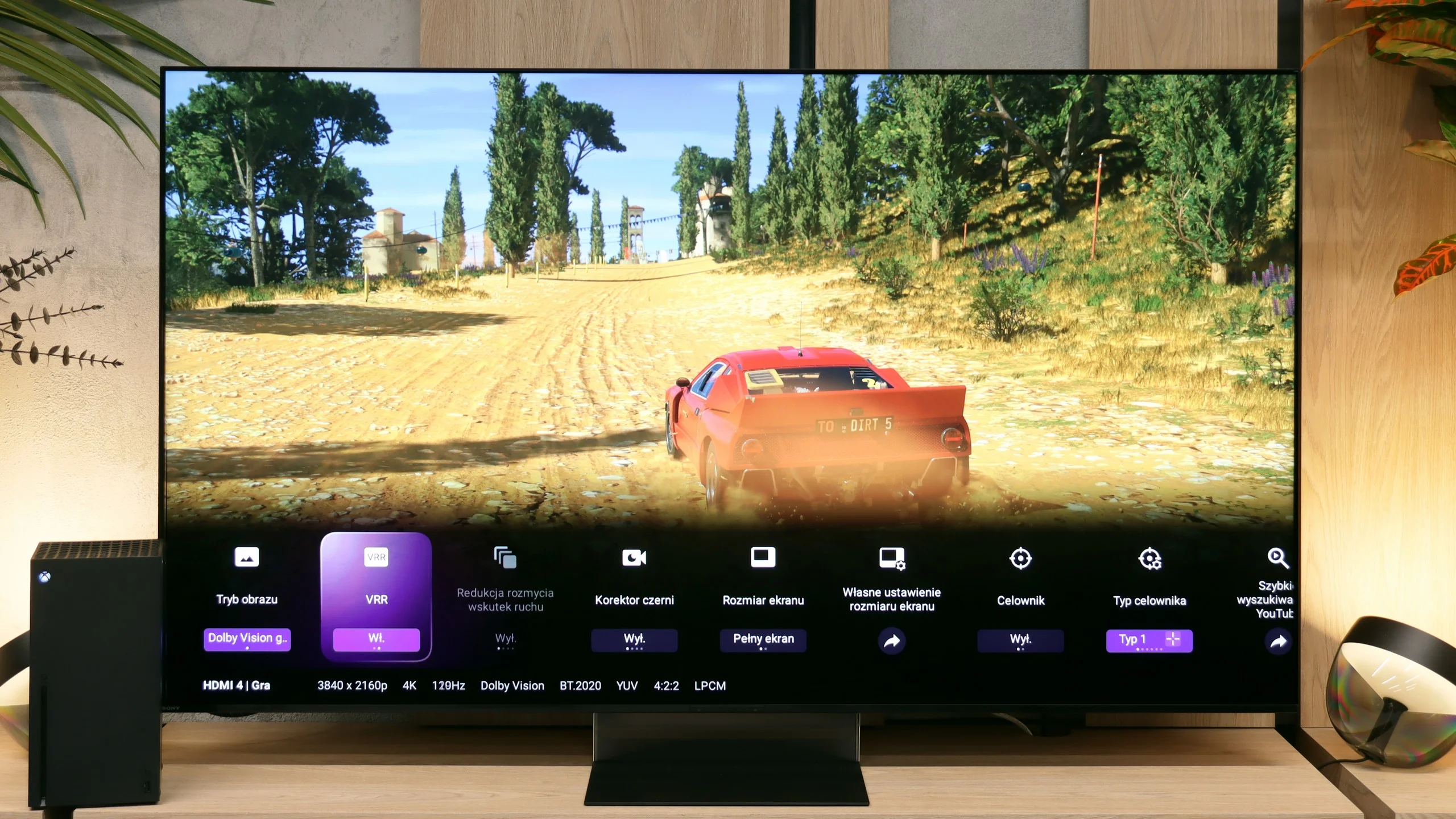 Review SONY Bravia 9 II XR95M2 Console compatibility and gaming features