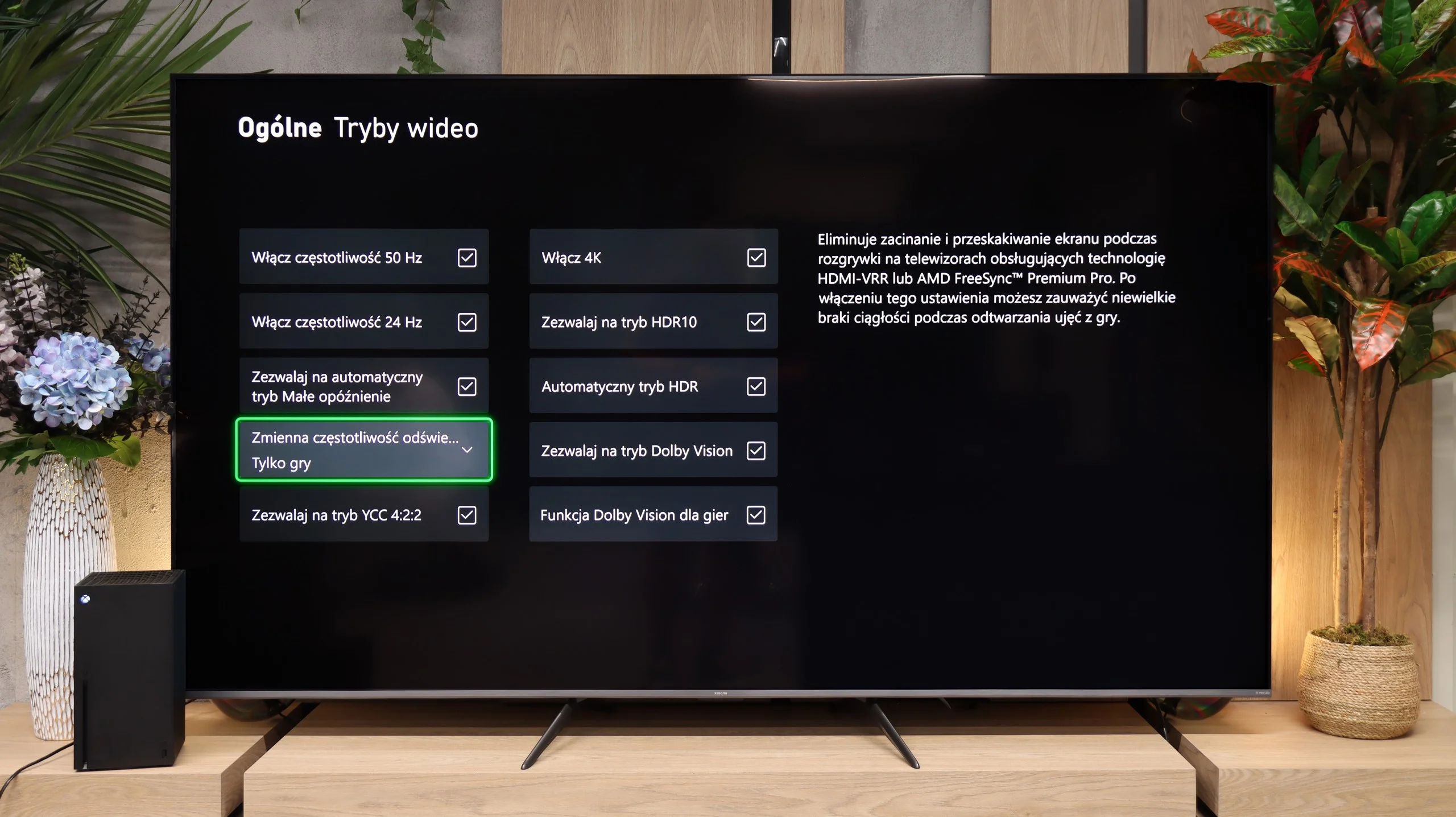Review XIAOMI S Mini 2026 (85"-98") 144Hz  Console compatibility and gaming features