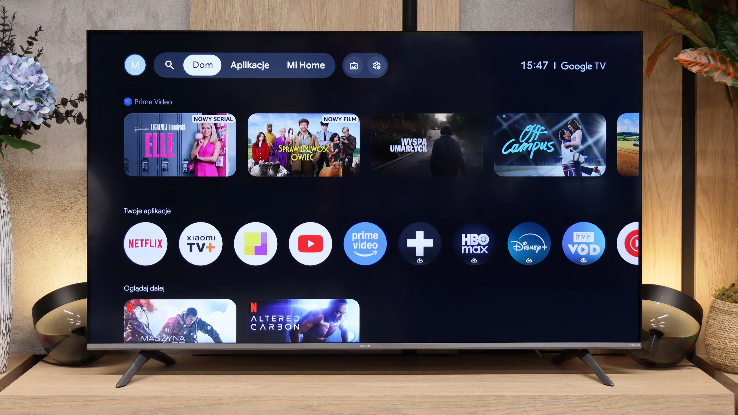 Review XIAOMI S Mini 2026 (55"-75") 60Hz  Appearance of the TV