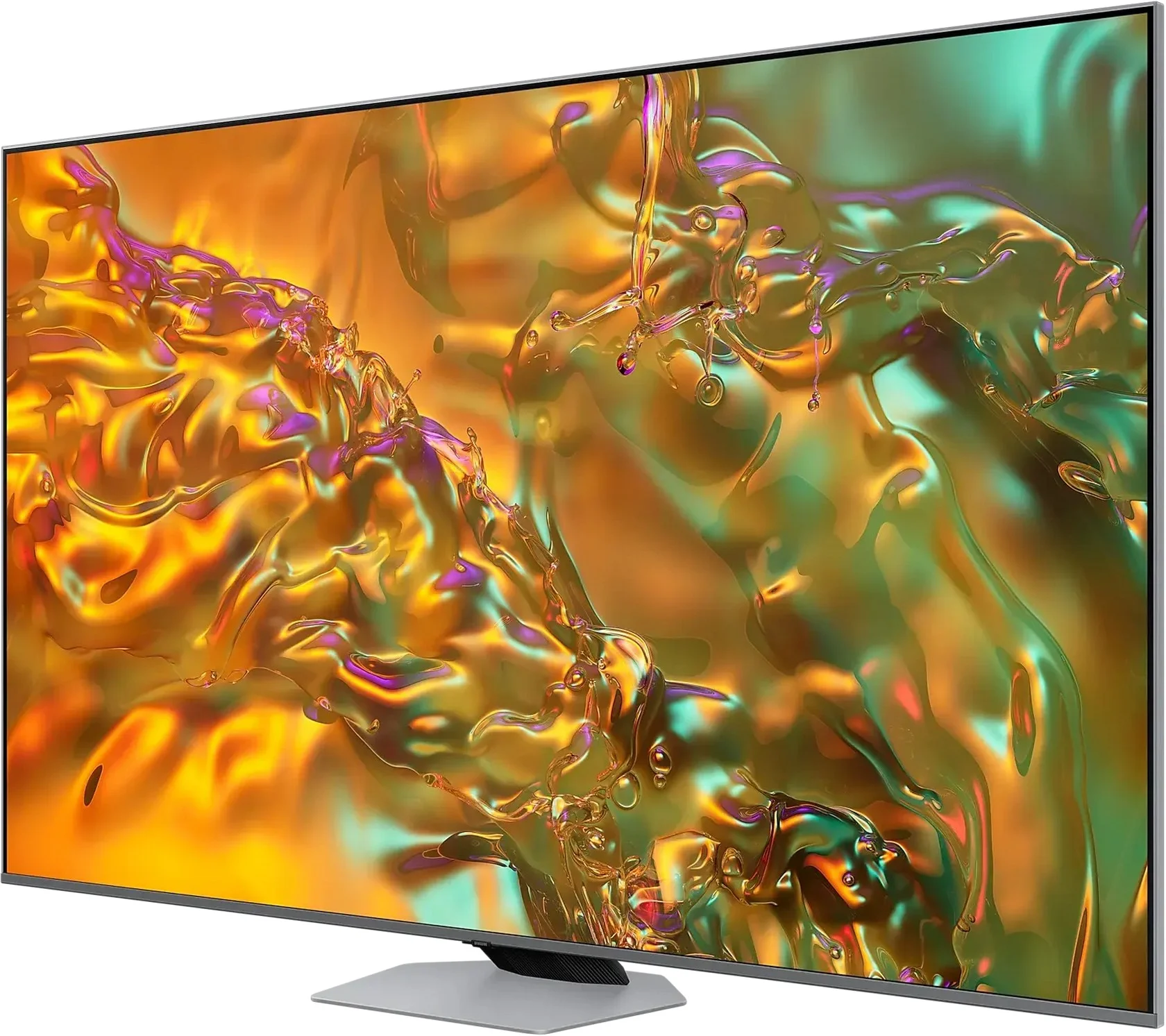 The Samsung Q80D is a sturdy 50-inch television with a VA panel and local dimming. It offers very good HDR brightness, but the 50-inch variant only has a 60 Hz refresh rate, which may be a downside for gamers. The Tizen system ensures smooth operation and compatibility with the Samsung ecosystem.
