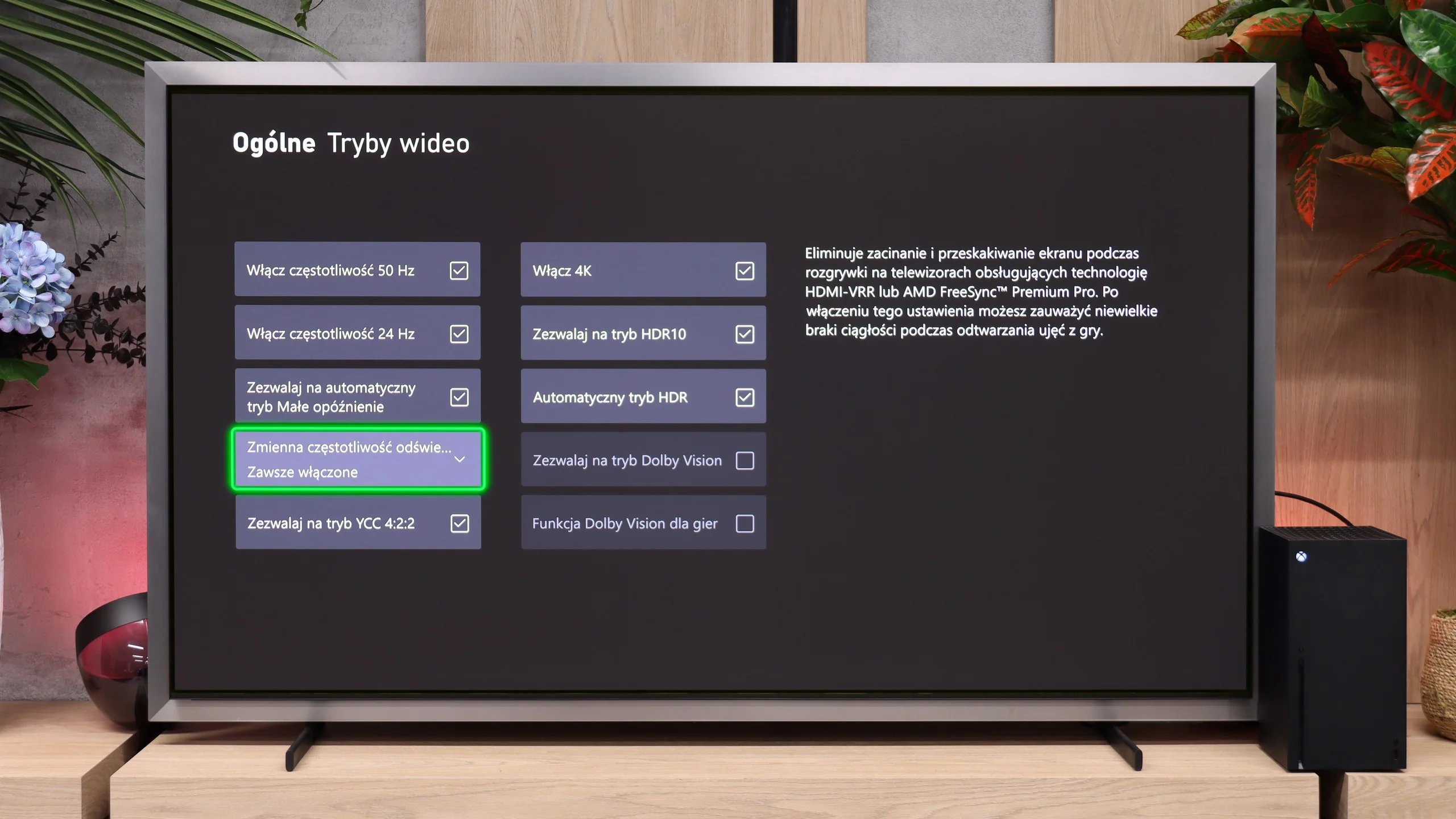 Review Samsung OLED S95H (S99H) (QD-OLED) Console compatibility and gaming features