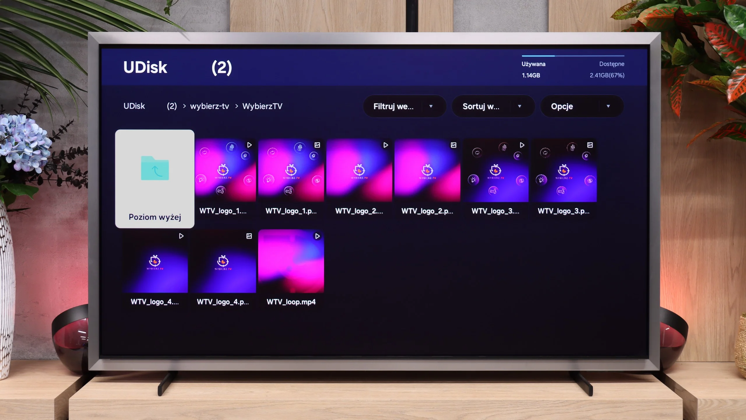 Review Samsung OLED S95H (S99H) (QD-OLED) Appearance of the TV