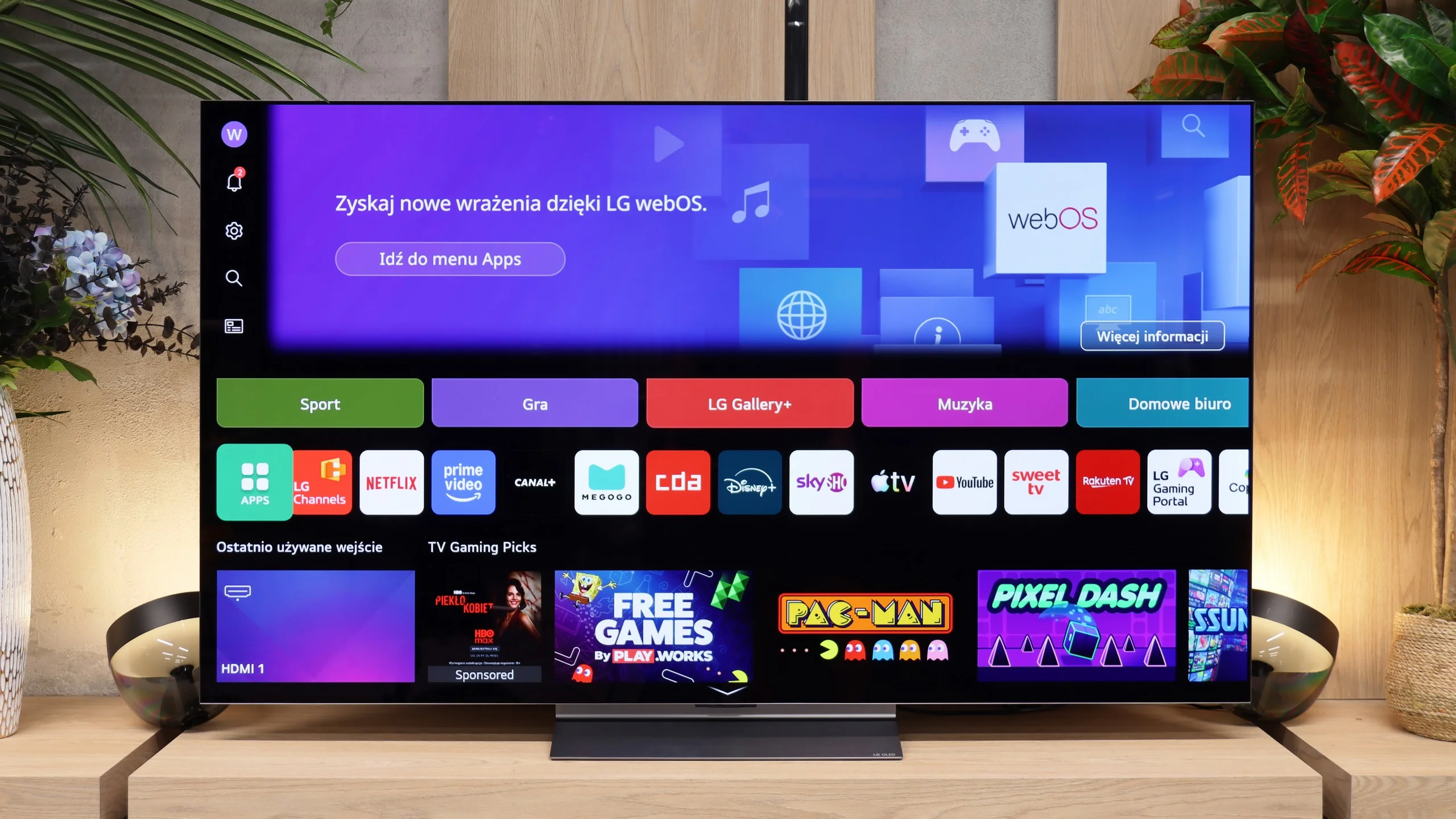 Review LG OLED C6 (WOLED) Appearance of the TV