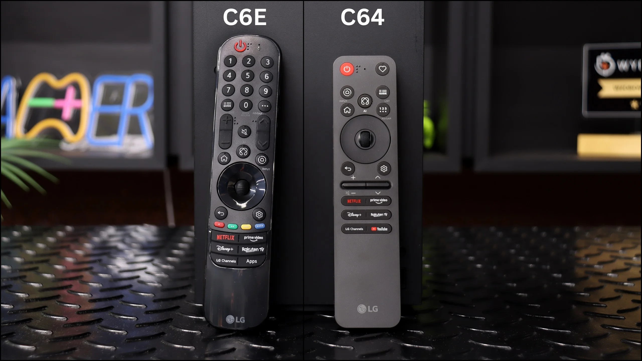 Review LG OLED C6 (WOLED) Appearance of the TV