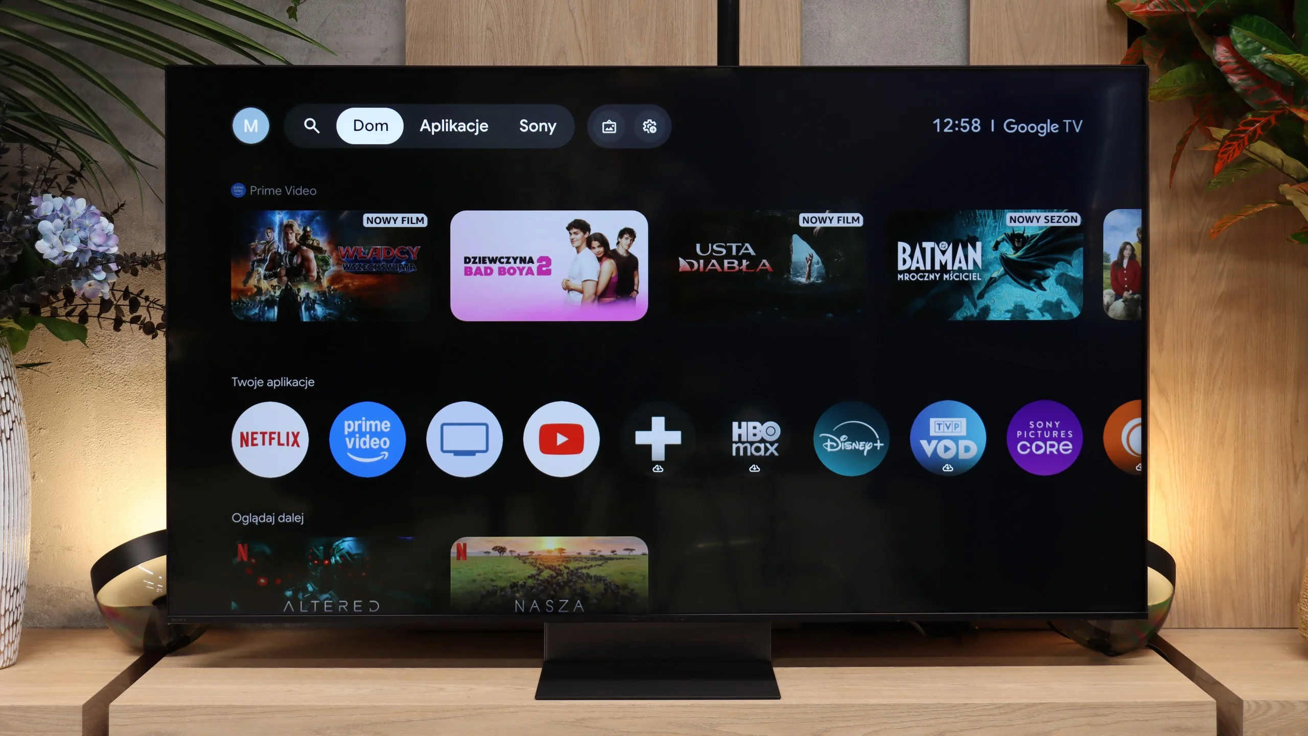 Test Sony BRAVIA 7 II Wygląd telewizora