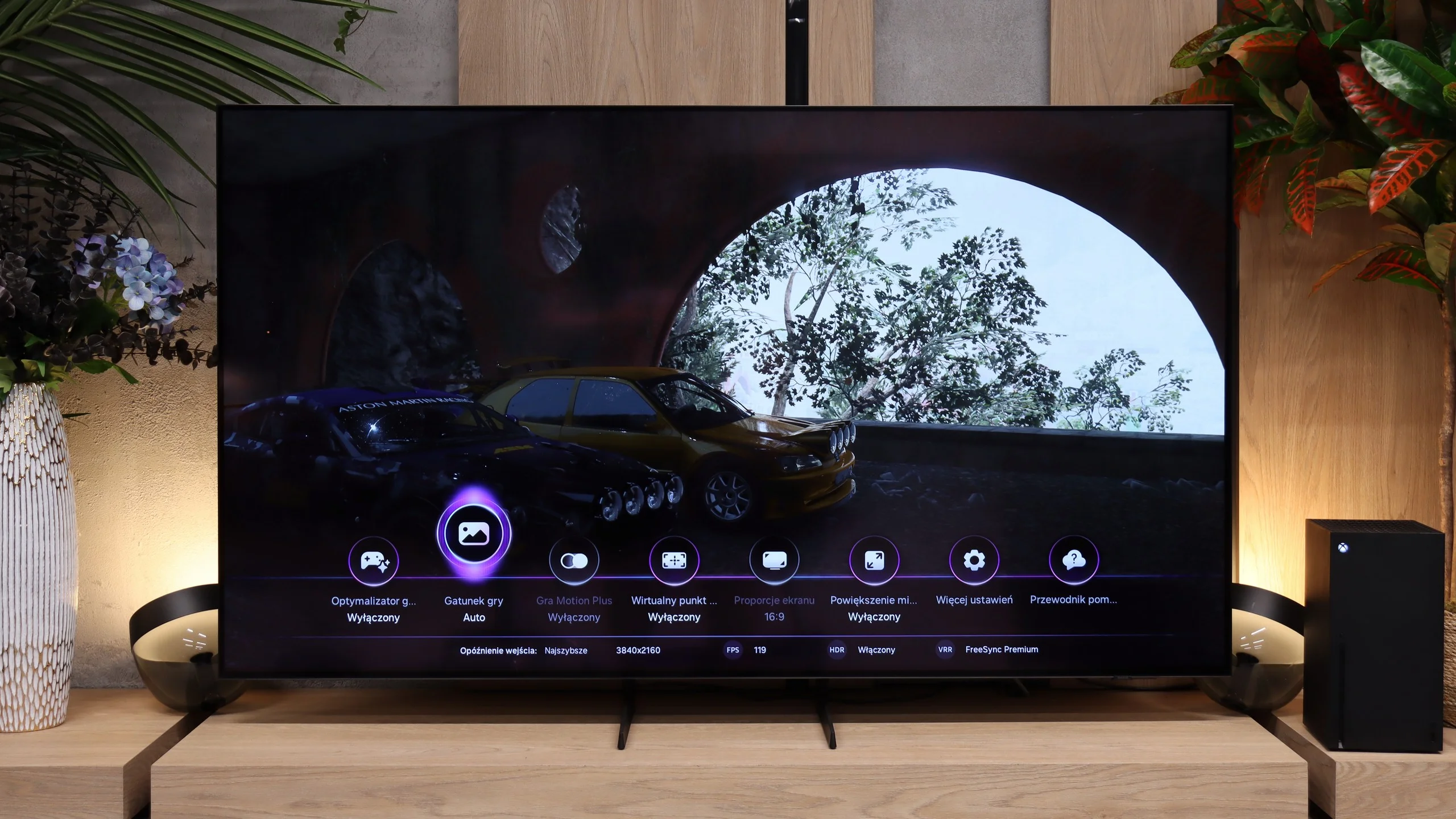 Test Samsung S85H Funkcje dla graczy
