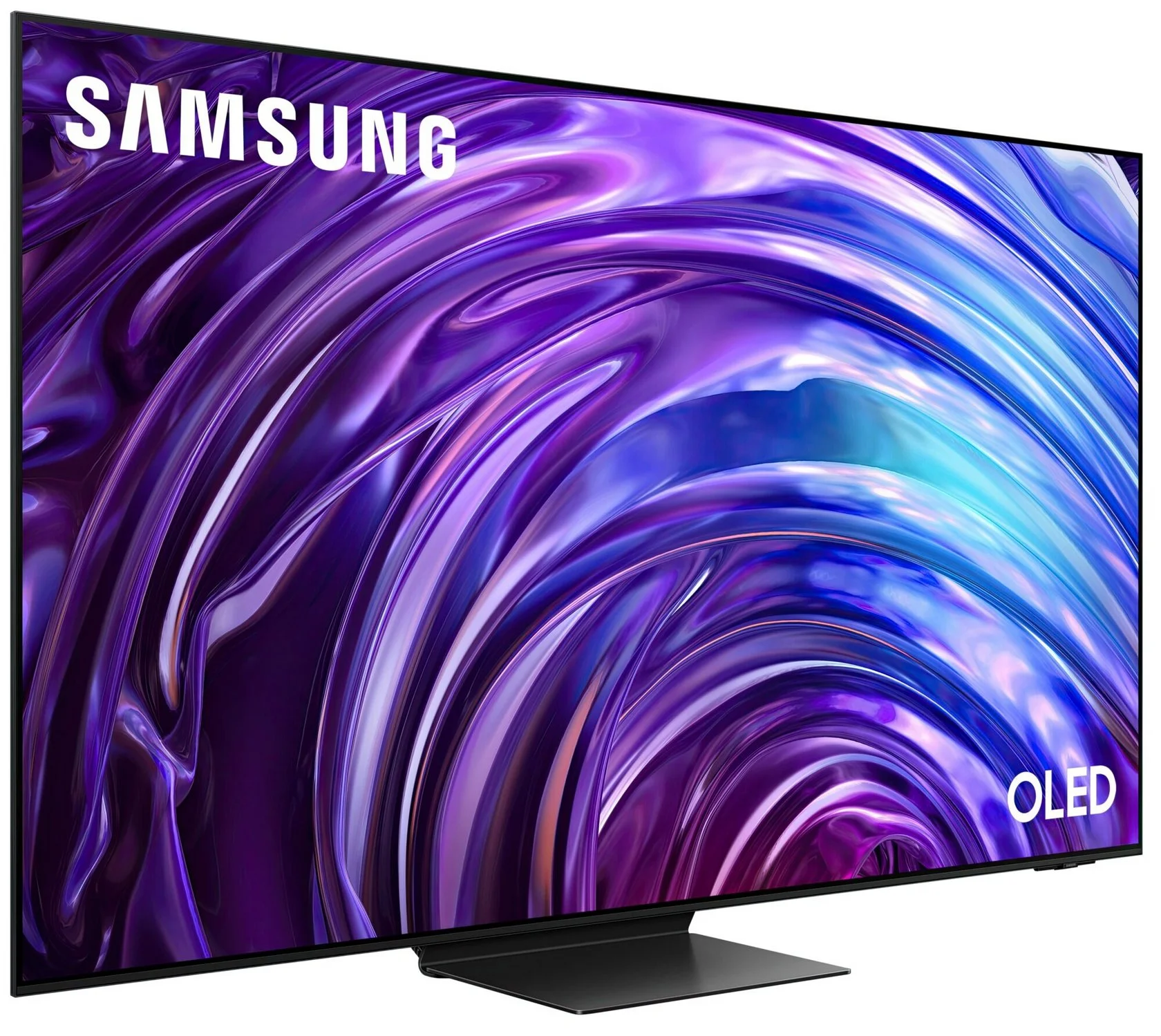 Der Samsung S95D ist ein bahnbrechender OLED-Fernseher, der perfektes Schwarz mit unglaublicher Bildqualität verbindet. Dank des matten Displays reduziert er Reflexionen und bietet ein kinoreifes Erlebnis unter allen Bedingungen.