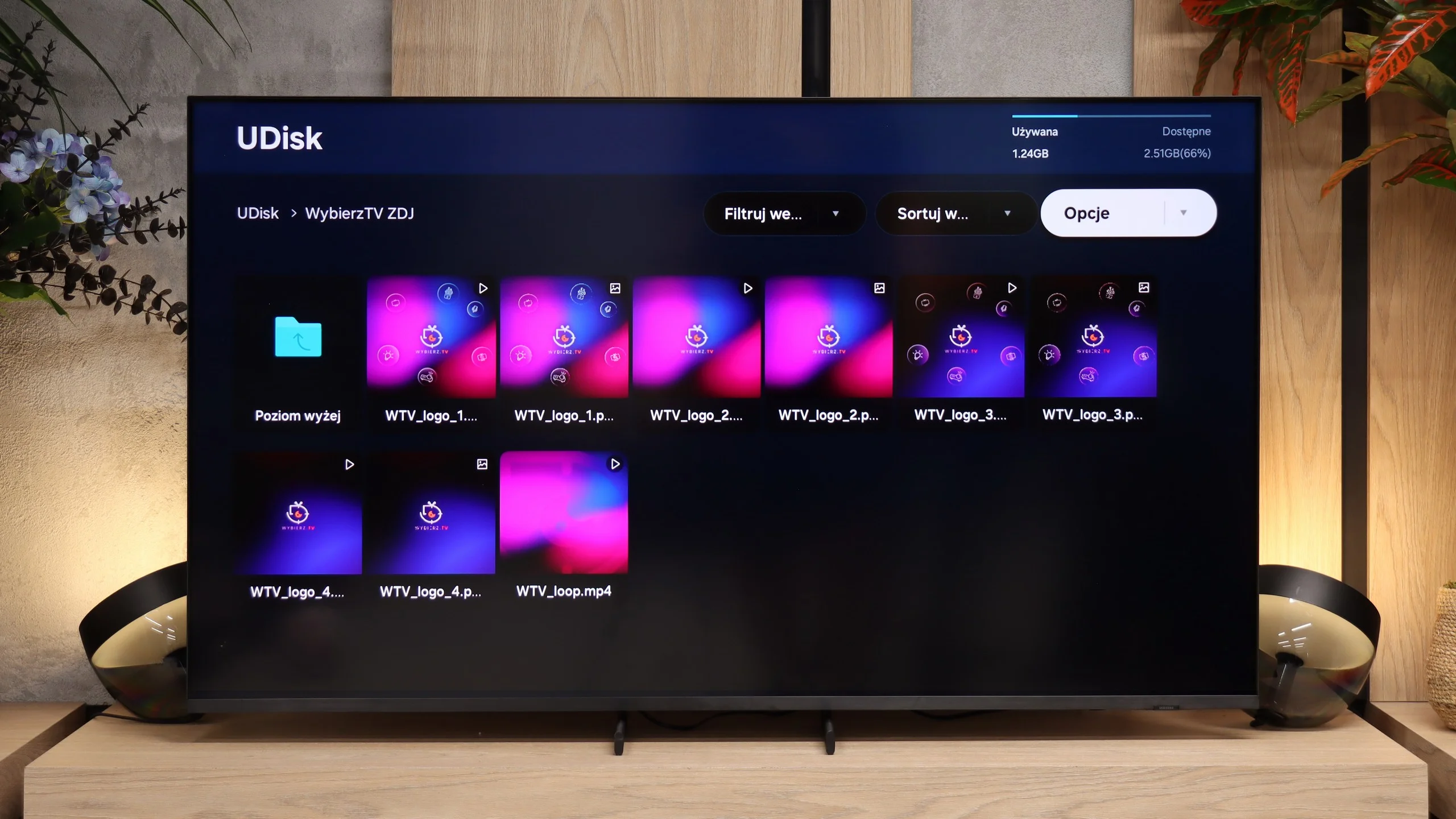 Test Samsung R85H / R86H Wygląd telewizora