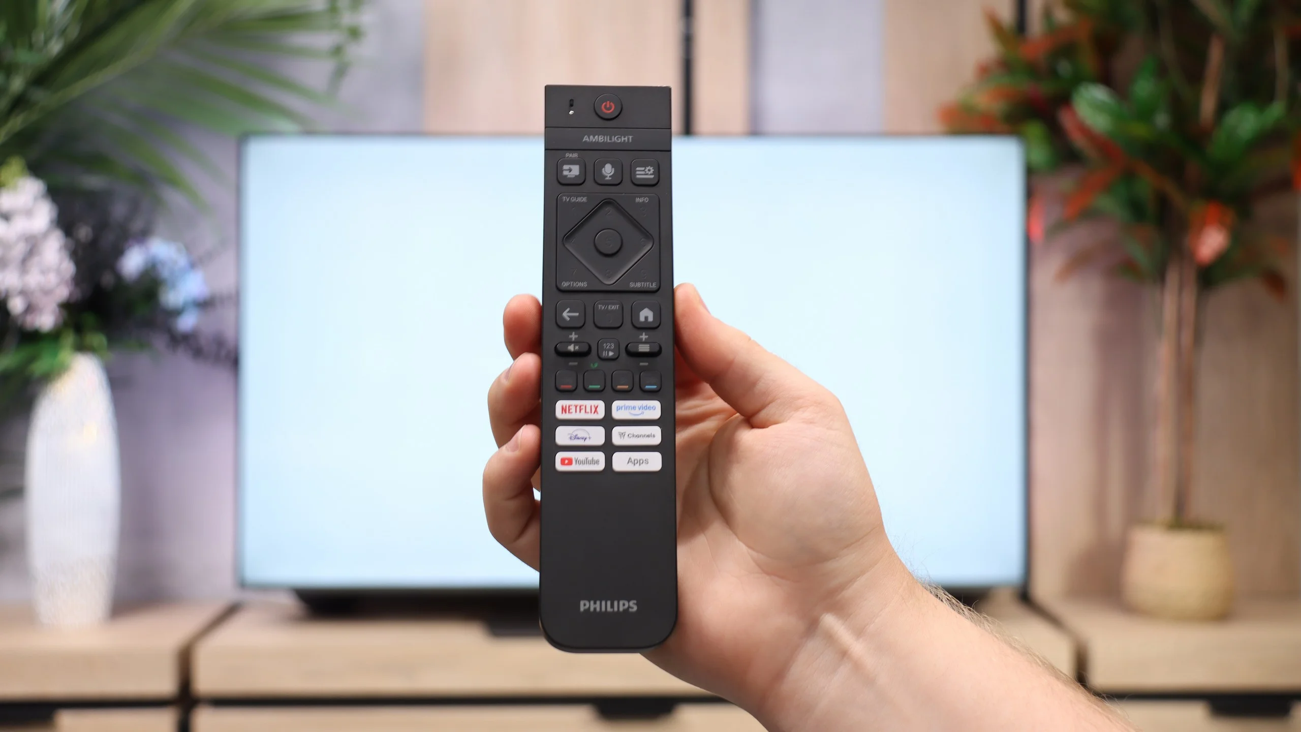 Review Philips PQS9011 / PQS9001 (The One 2026) Appearance of the TV