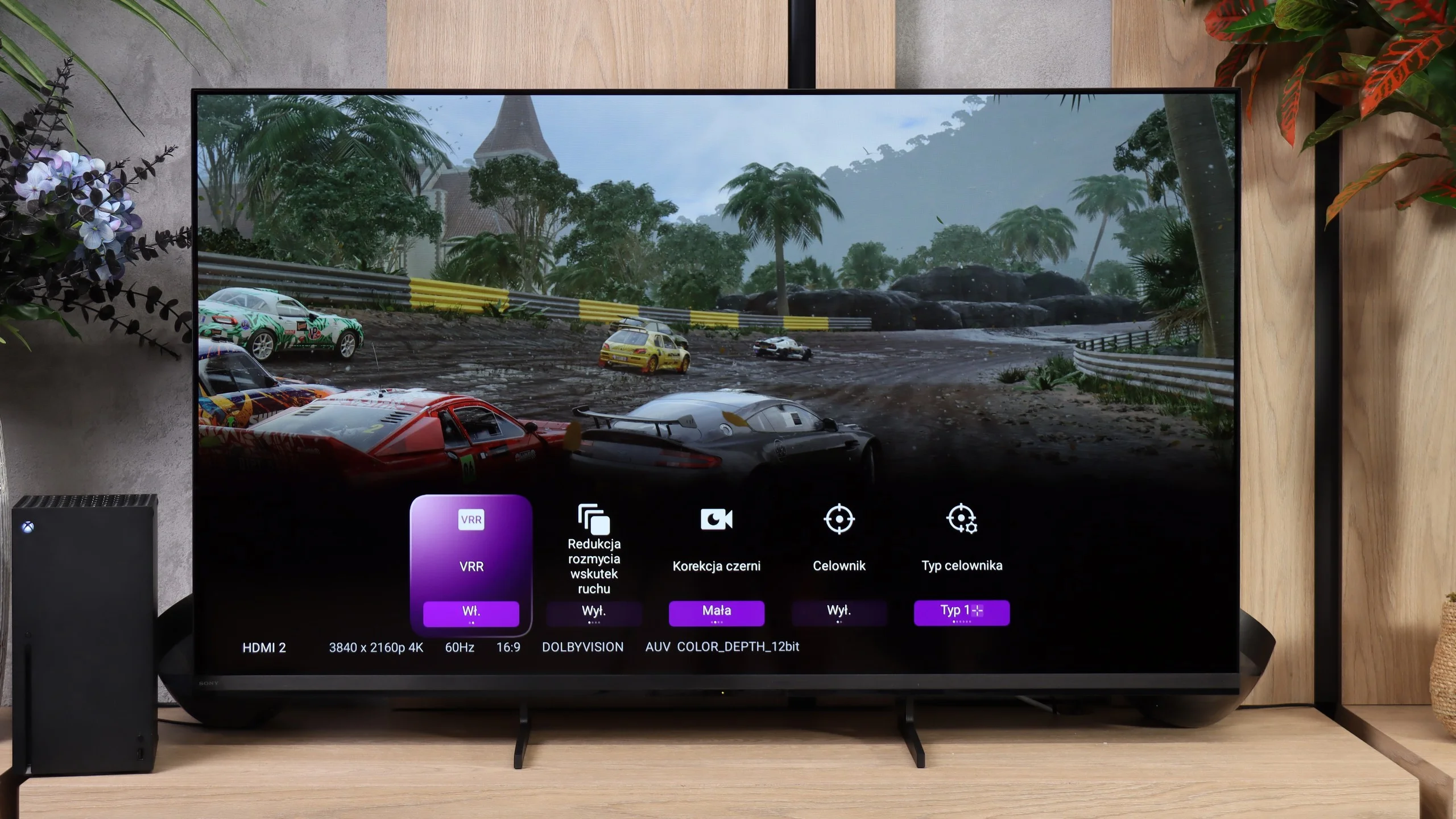 Review SONY BRAVIA 3 II (XR35M2) Console compatibility and gaming features