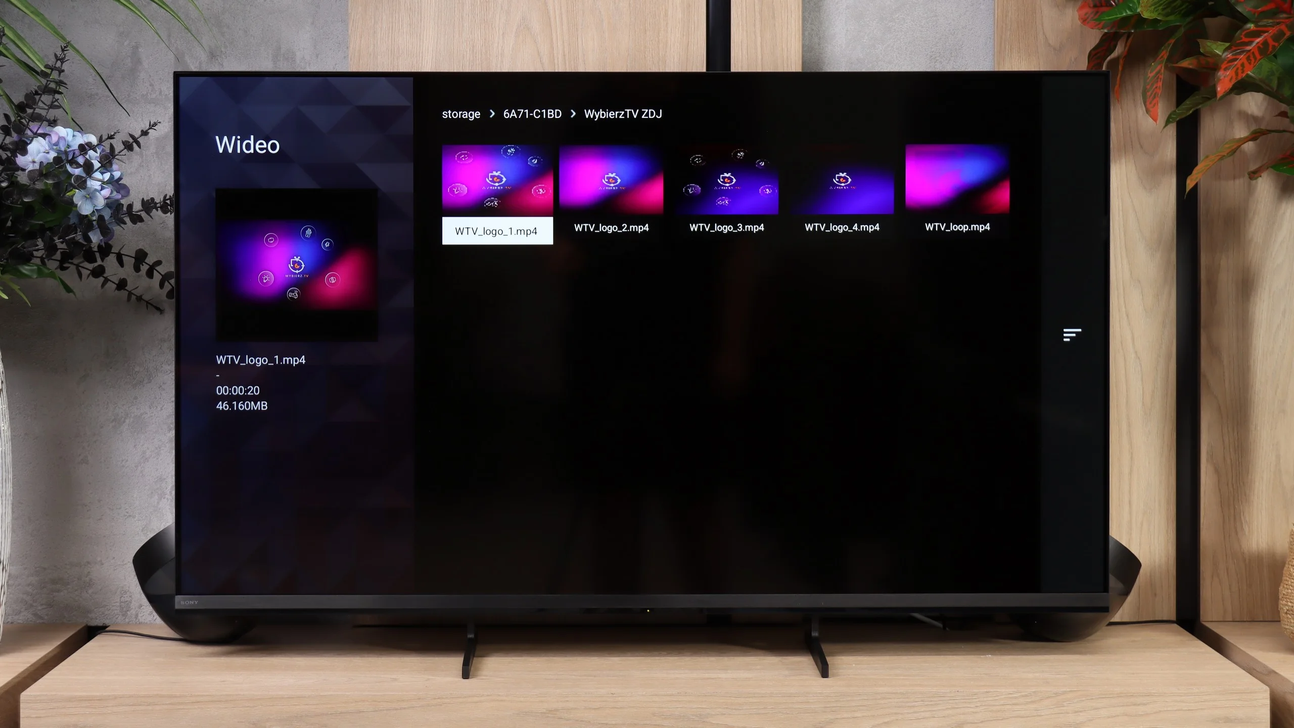 Review SONY BRAVIA 3 II (XR35M2) Appearance of the TV