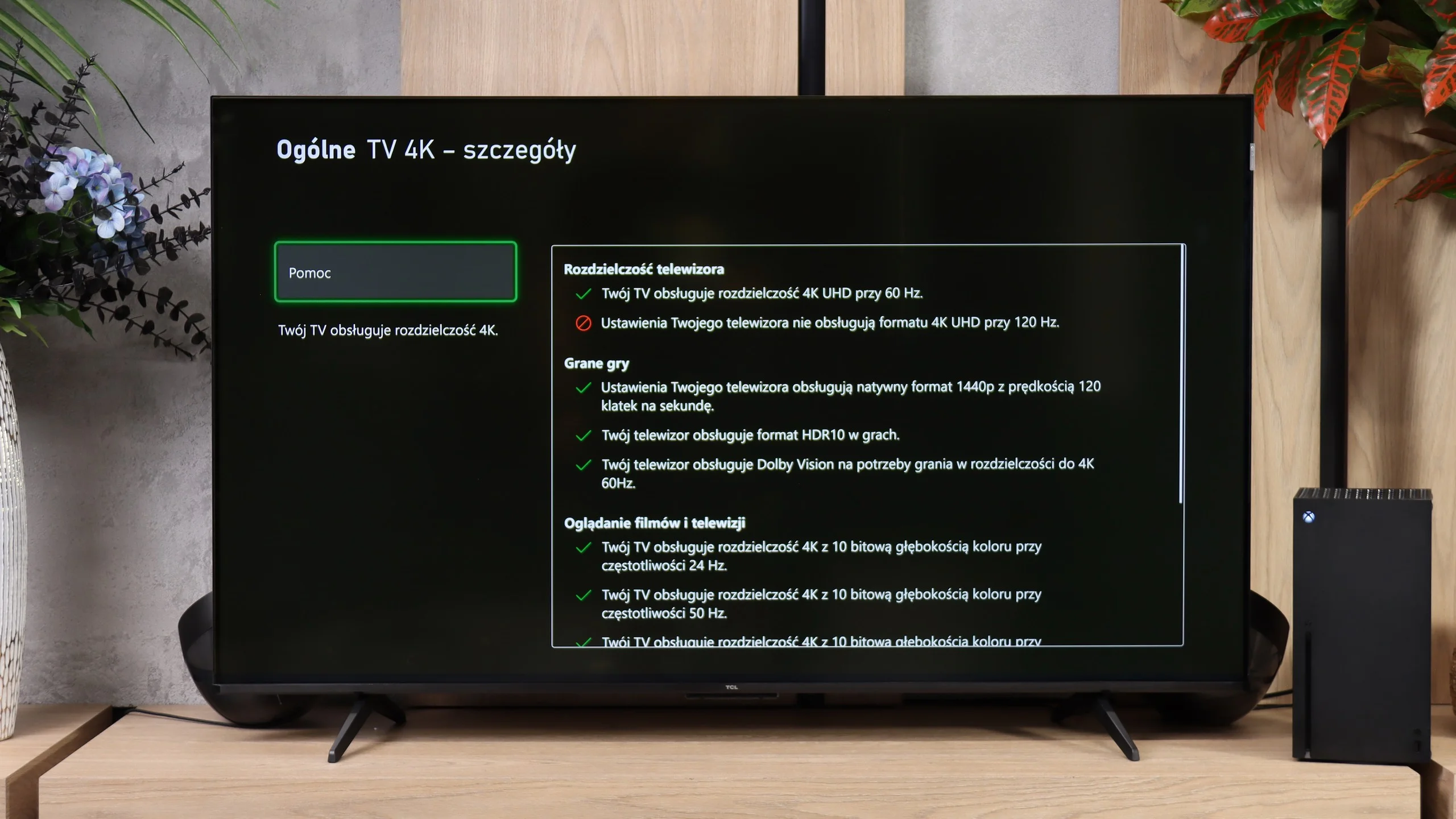 Test TCL P7L / P79L Funkcje dla graczy