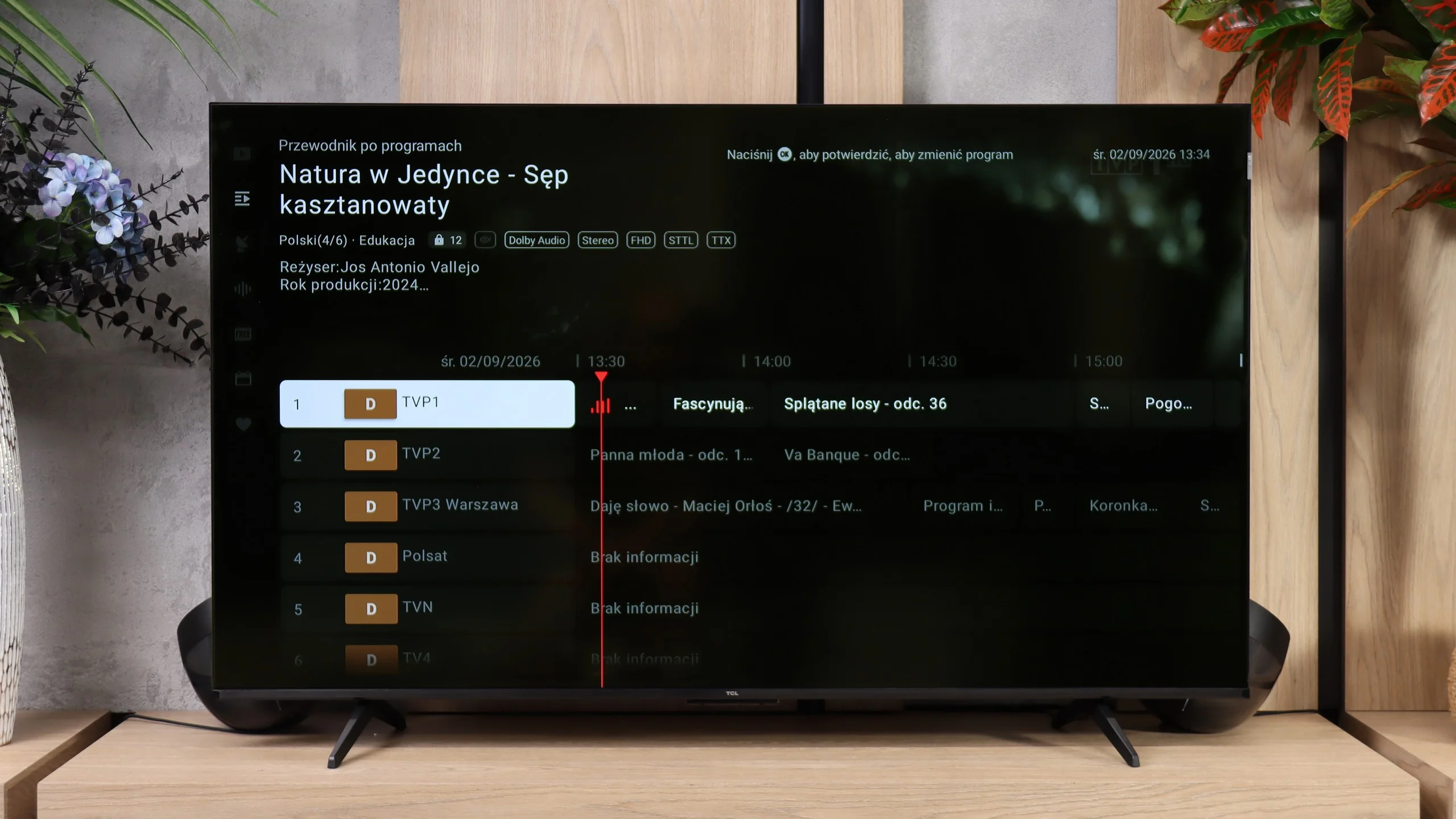 Test TCL P7L / P79L Wygląd telewizora