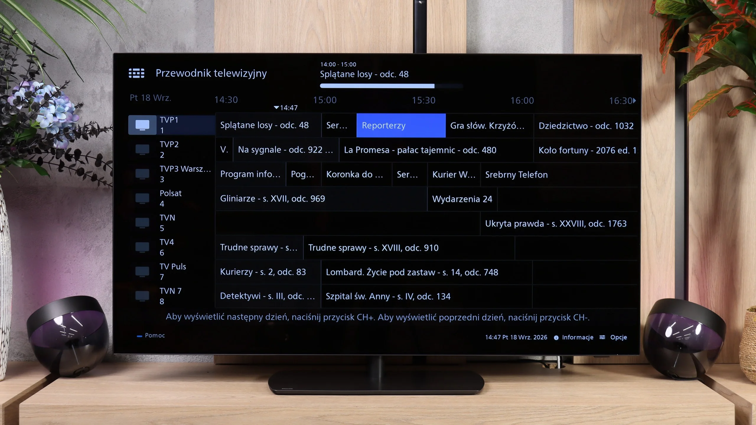 Review Philips OLED811 Appearance of the TV